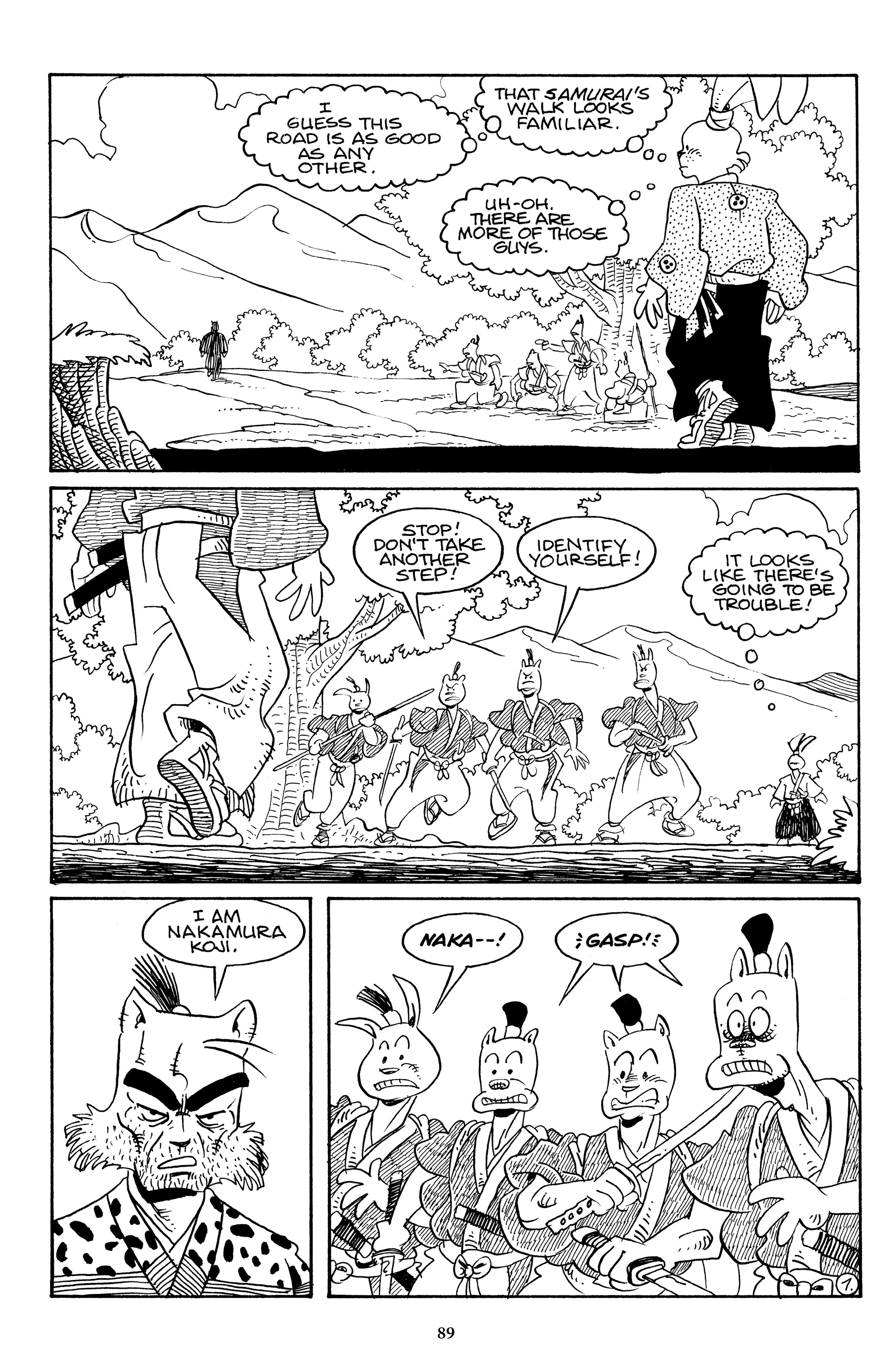 Read online The Usagi Yojimbo Saga (2021) comic -  Issue # TPB 4 (Part 1) - 88