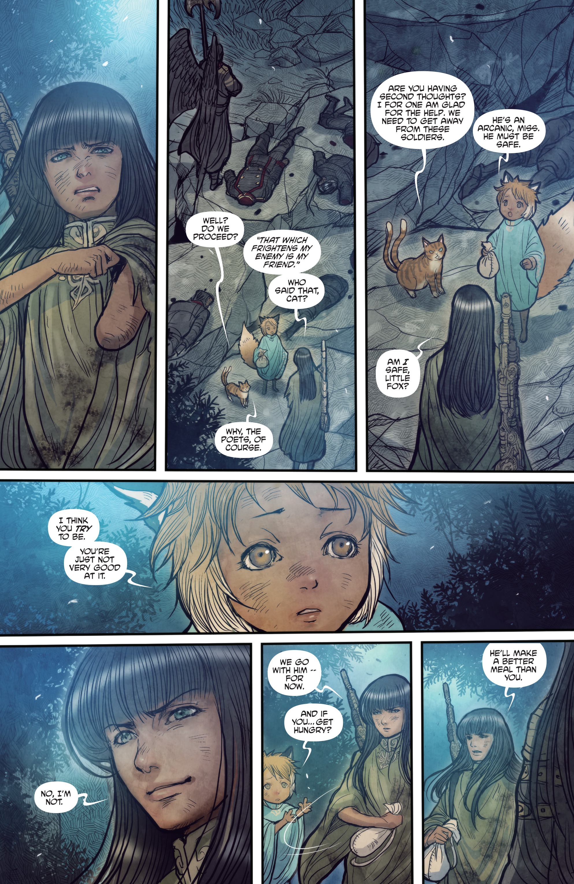 Read online Monstress comic -  Issue #5 - 11
