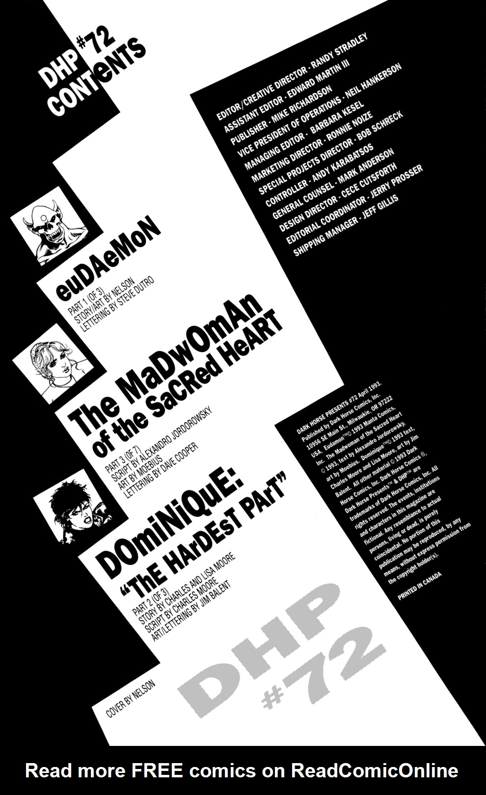 Read online Dark Horse Presents (1986) comic -  Issue #72 - 2