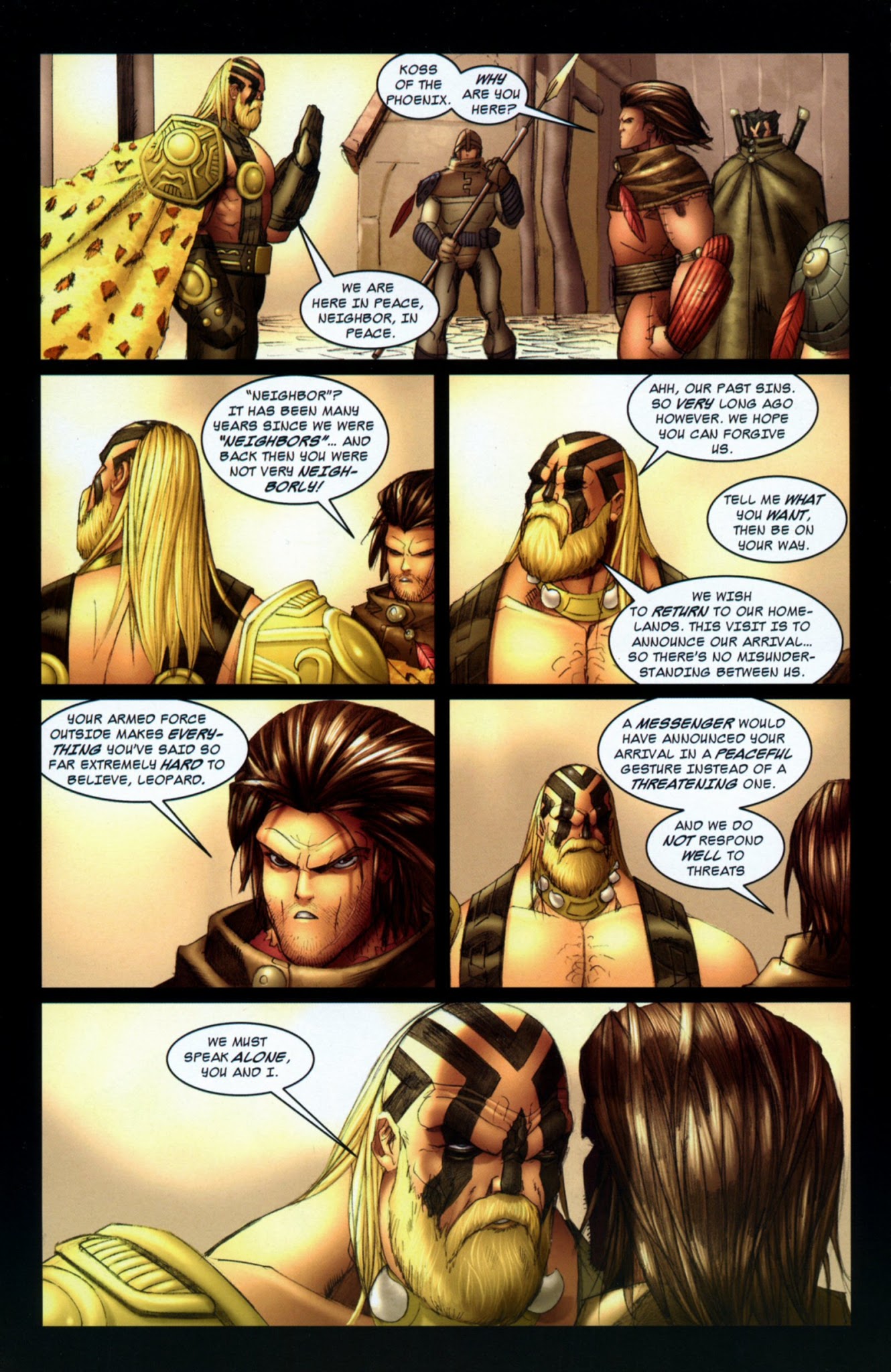 Read online The Lexian Chronicles: Full Circle comic -  Issue # TPB 1 - 76