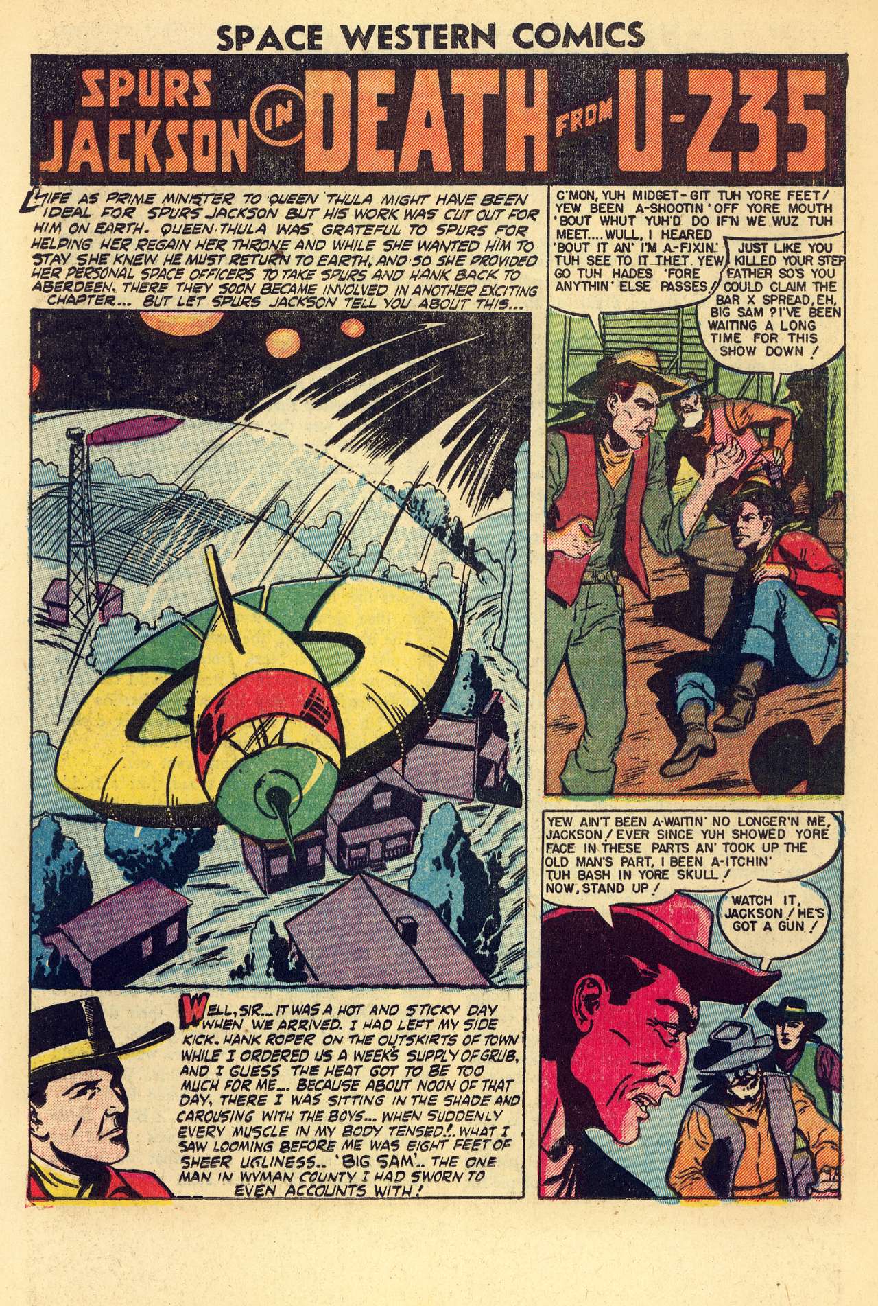 Read online Space Western Comics comic -  Issue #40 - 20