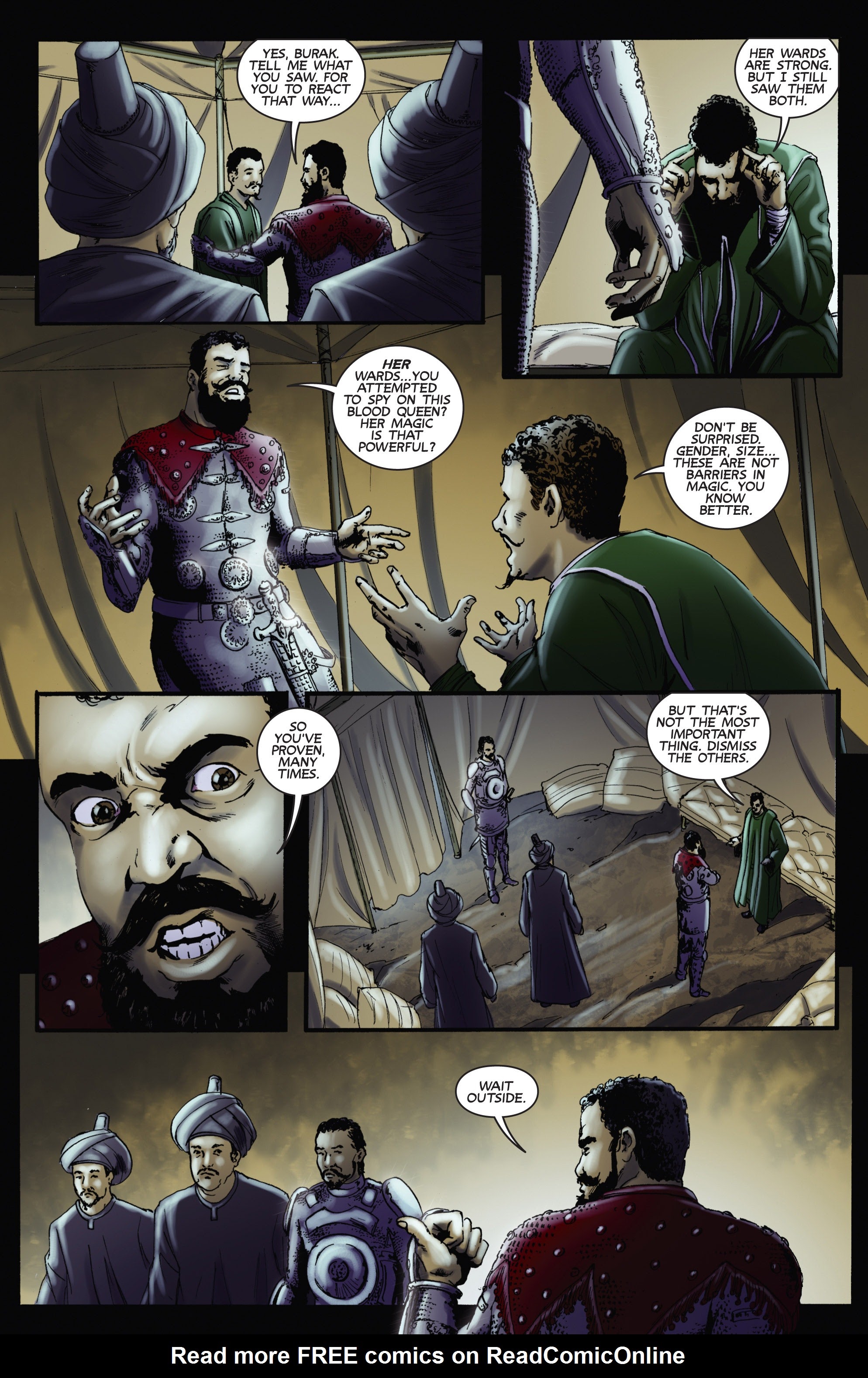 Read online Blood Queen Vs. Dracula comic -  Issue #2 - 12