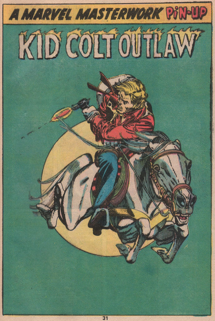Read online Kid Colt Outlaw comic -  Issue #208 - 33