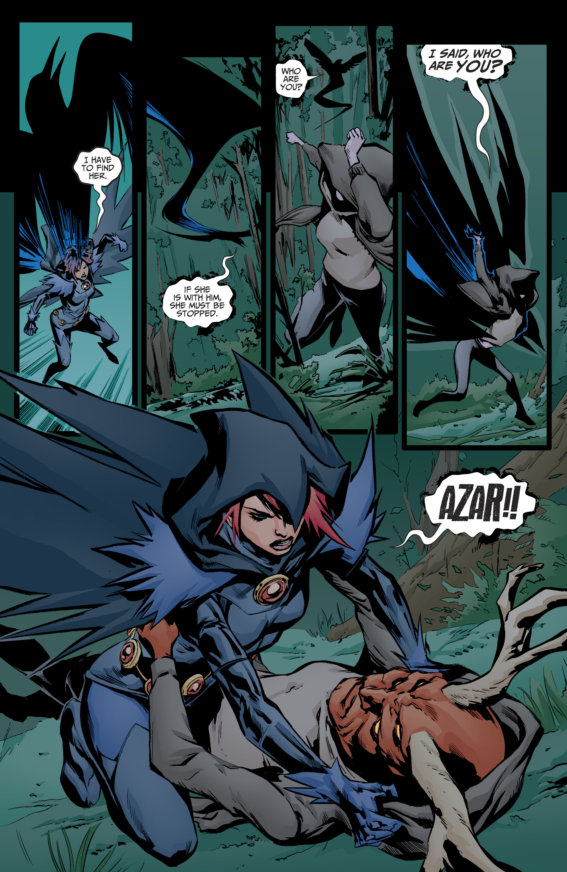 Read online Raven: Daughter of Darkness comic -  Issue #1 - 16