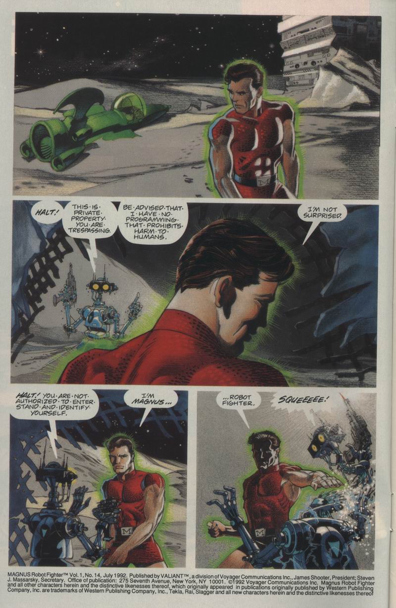 Read online Magnus Robot Fighter (1991) comic -  Issue #14 - 3