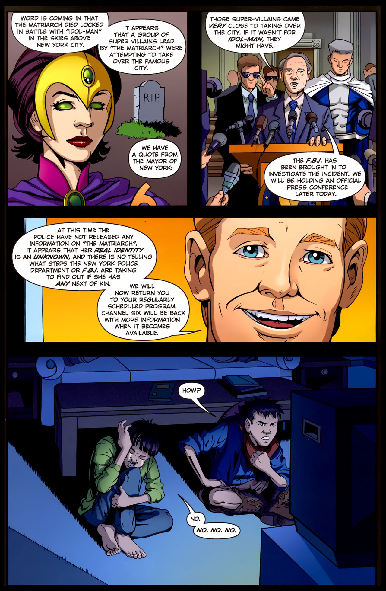 Read online Necessary Evil comic -  Issue #1 - 7