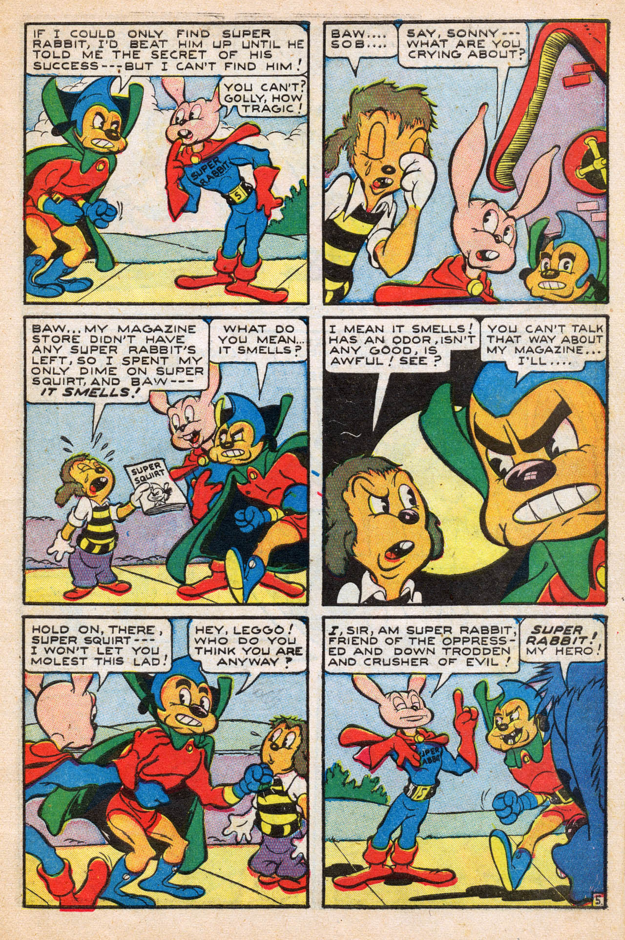 Read online Comedy Comics (1942) comic -  Issue #27 - 7