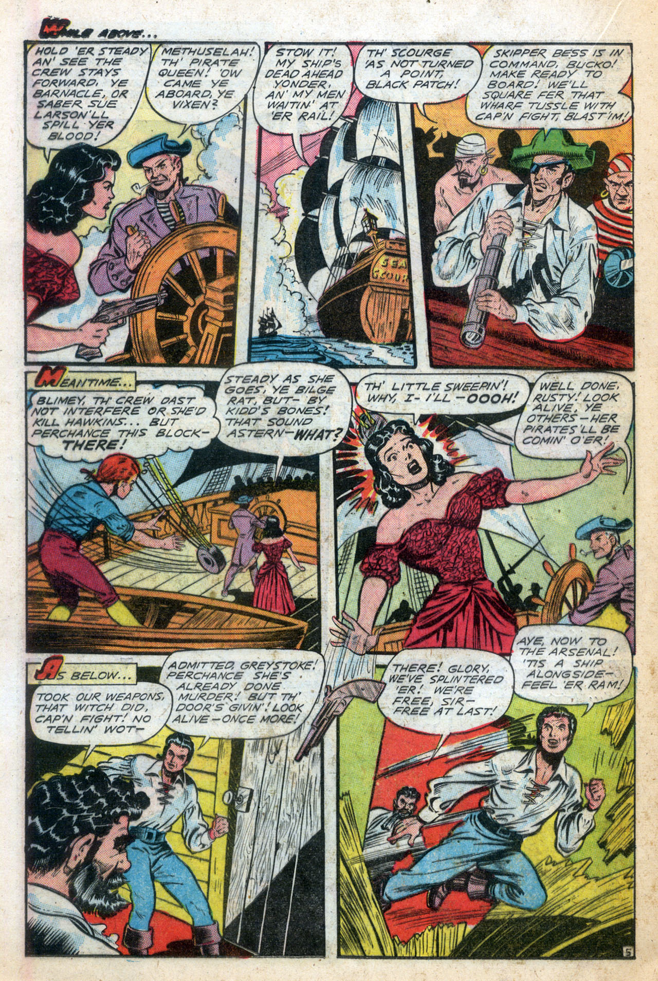 Read online Fight Comics comic -  Issue #58 - 32