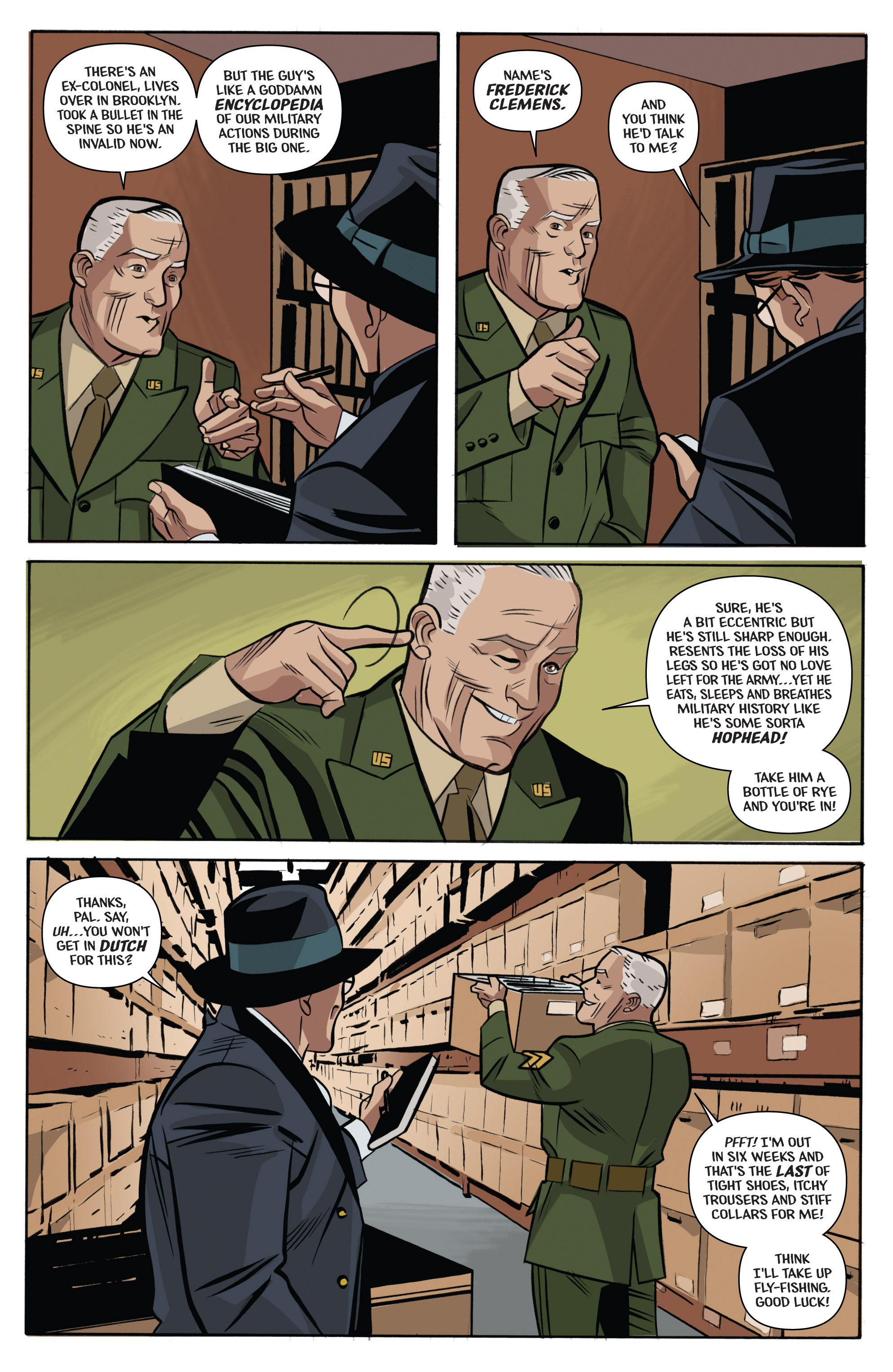 Read online The Shadow: Year One comic -  Issue #6 - 19