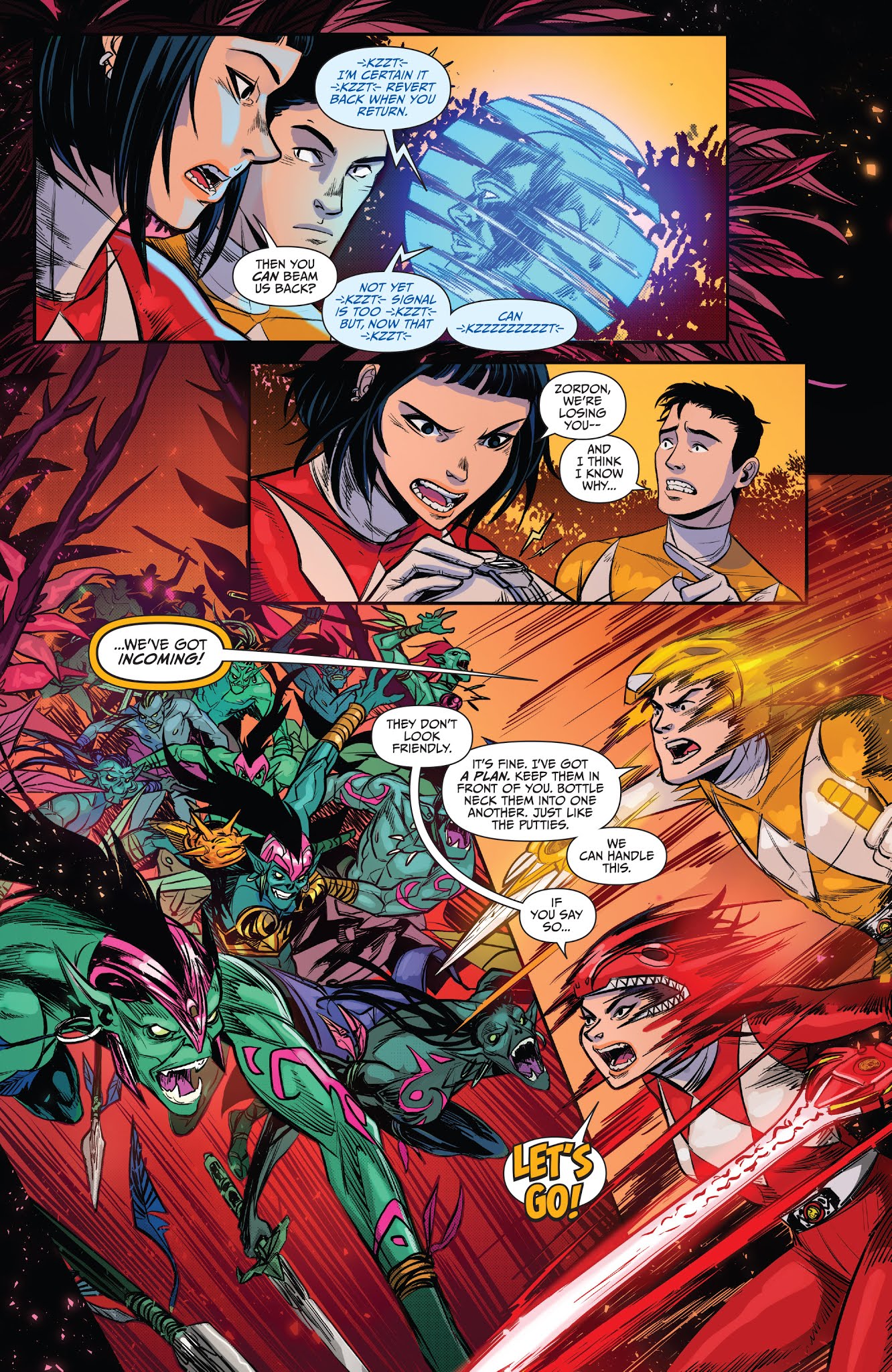 Read online Saban's Go Go Power Rangers comic -  Issue #14 - 18