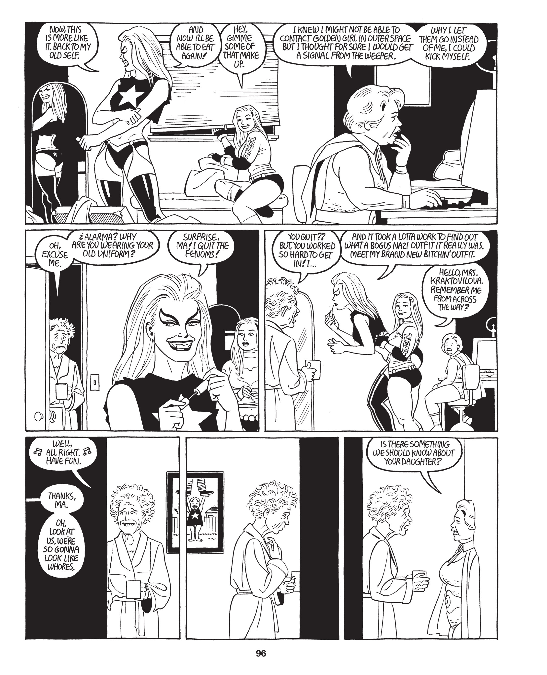 Read online Love and Rockets: New Stories comic -  Issue #1 - 98