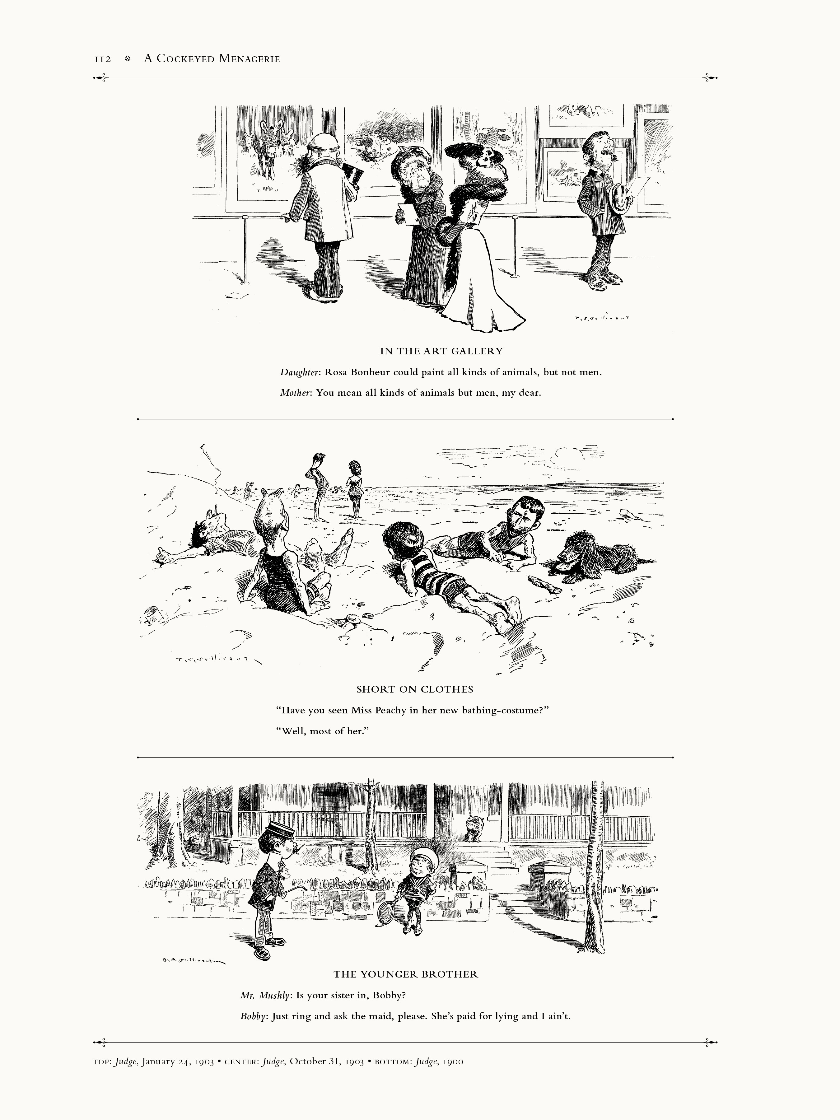 Read online A Cockeyed Menagerie: The Drawings of T.S. Sullivant comic -  Issue # TPB (Part 2) - 27
