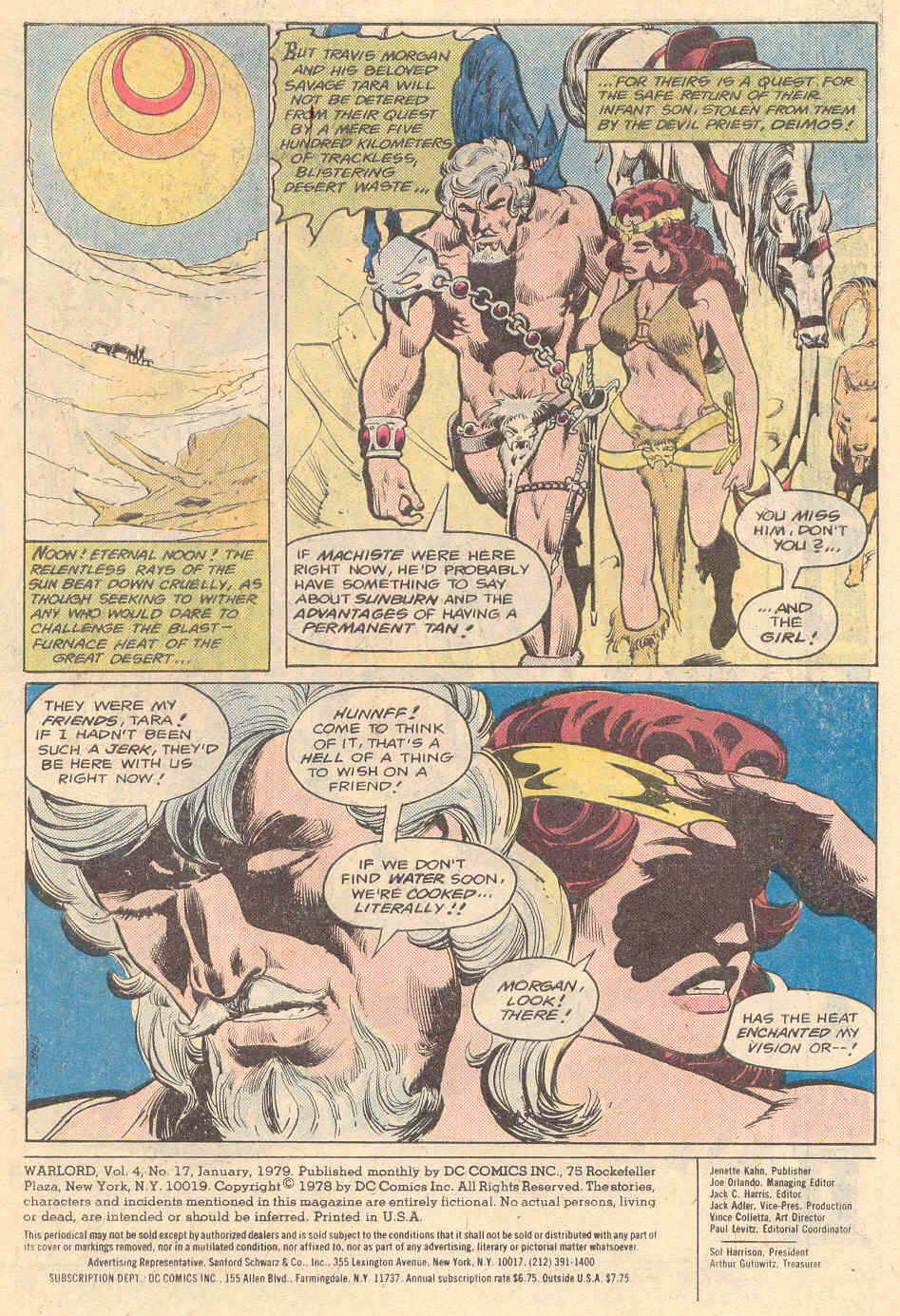 Read online Warlord (1976) comic -  Issue #17 - 2