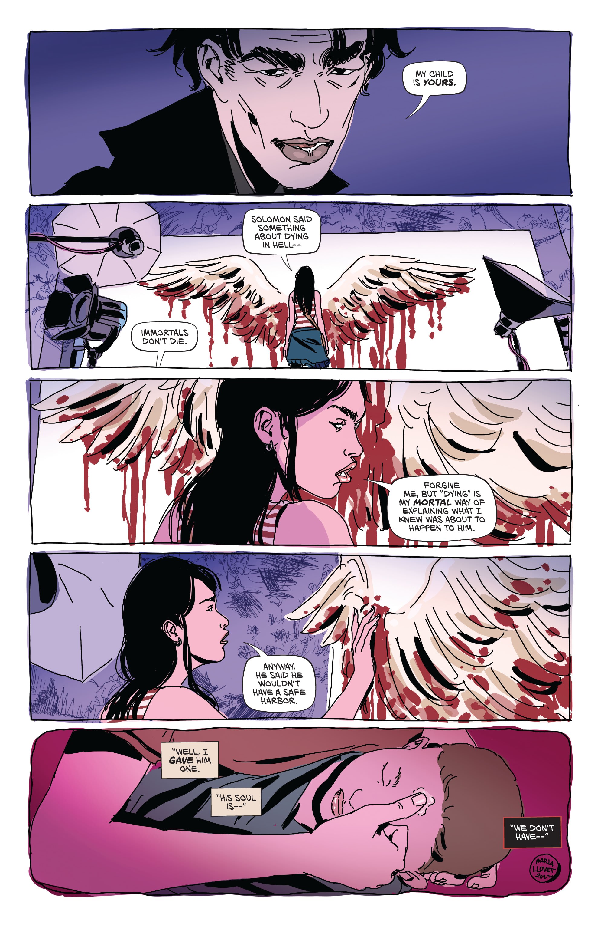 Read online Faithless III comic -  Issue #5 - 21