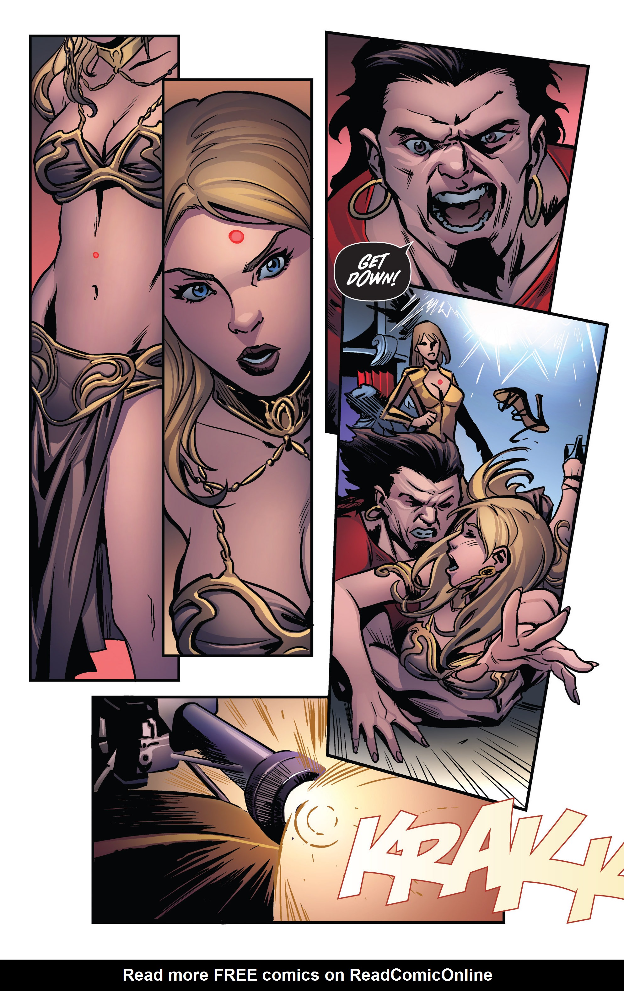 Read online Grimm Fairy Tales presents Goddess Inc. comic -  Issue #3 - 21