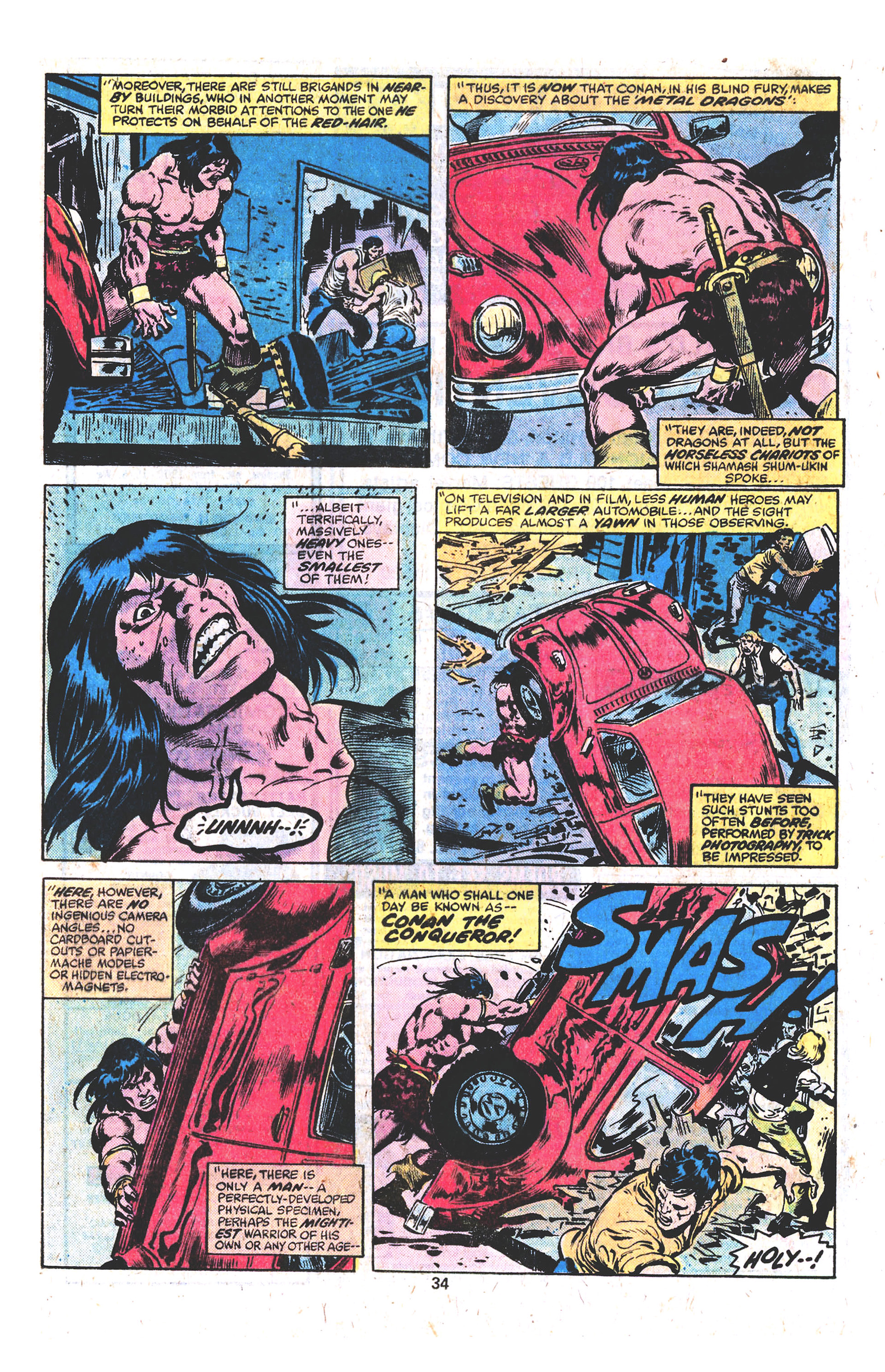 Read online What If? (1977) comic -  Issue #13 - Conan The Barbarian walked the Earth Today - 25