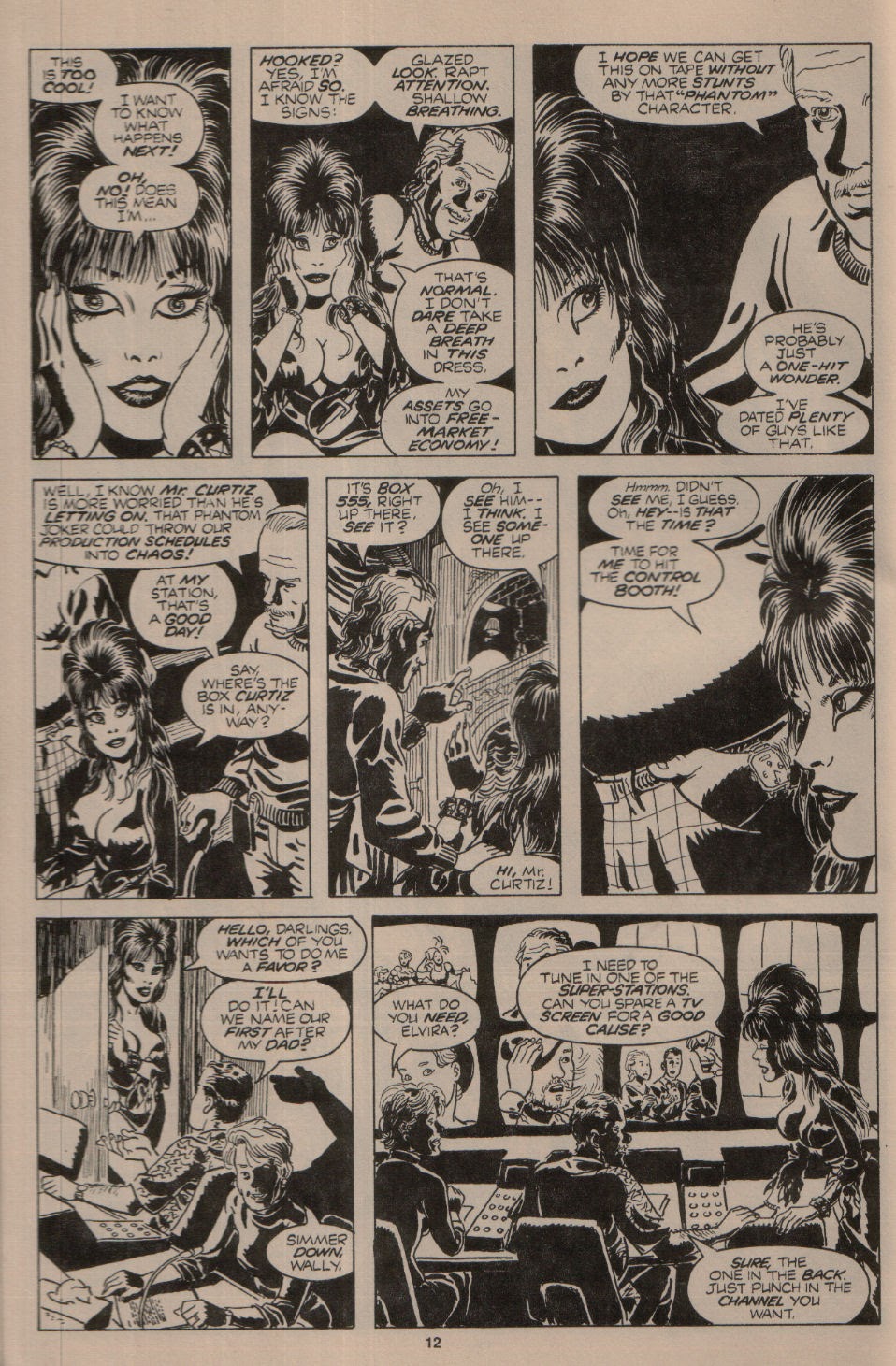 Read online Elvira, Mistress of the Dark comic -  Issue #11 - 13