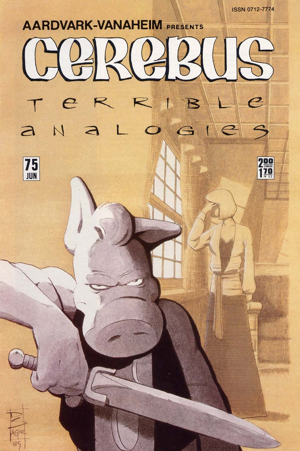 Read online Cerebus comic -  Issue #75 - 1