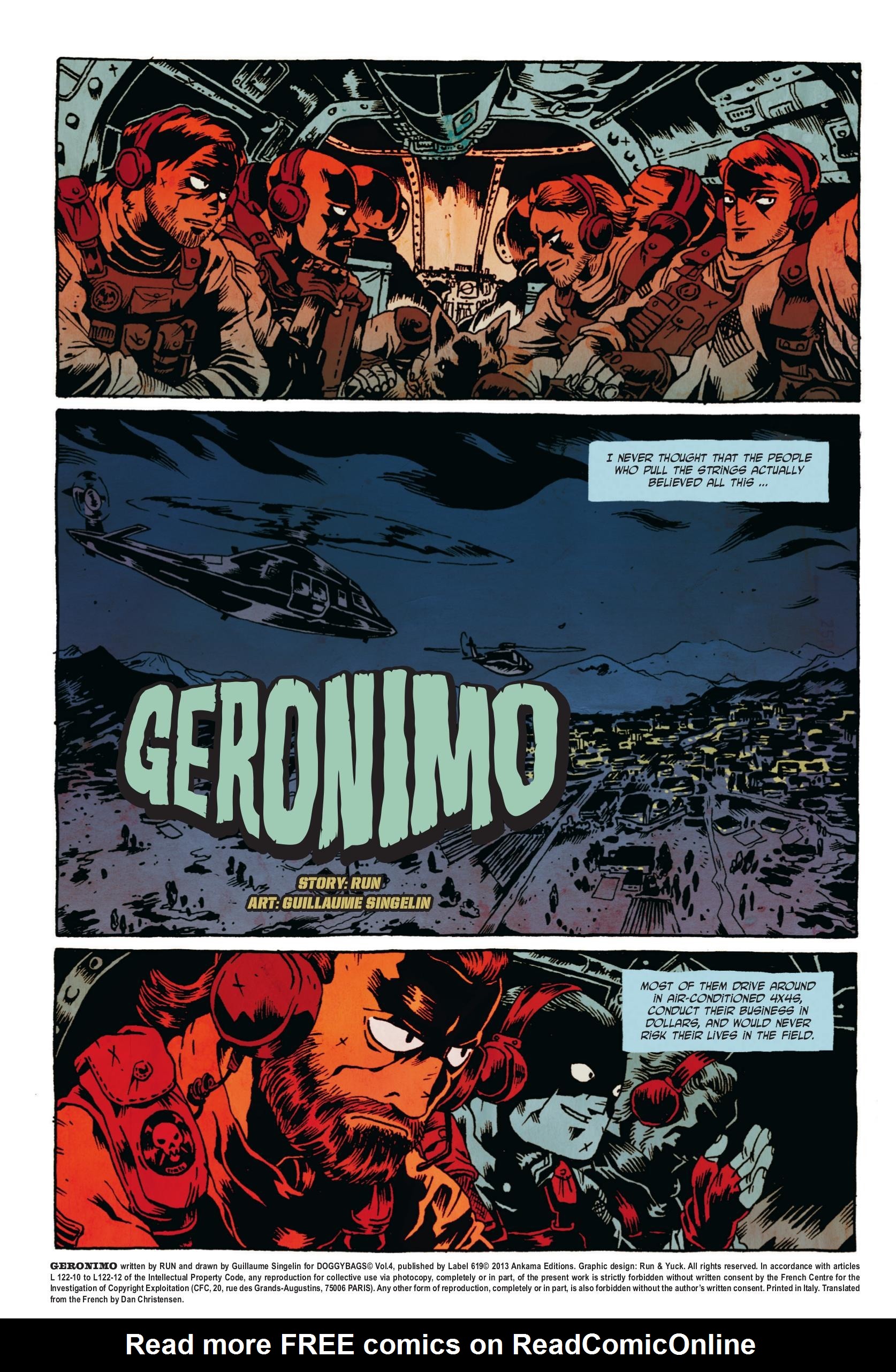 Read online Doggybags: Geronimo comic -  Issue # Full - 3