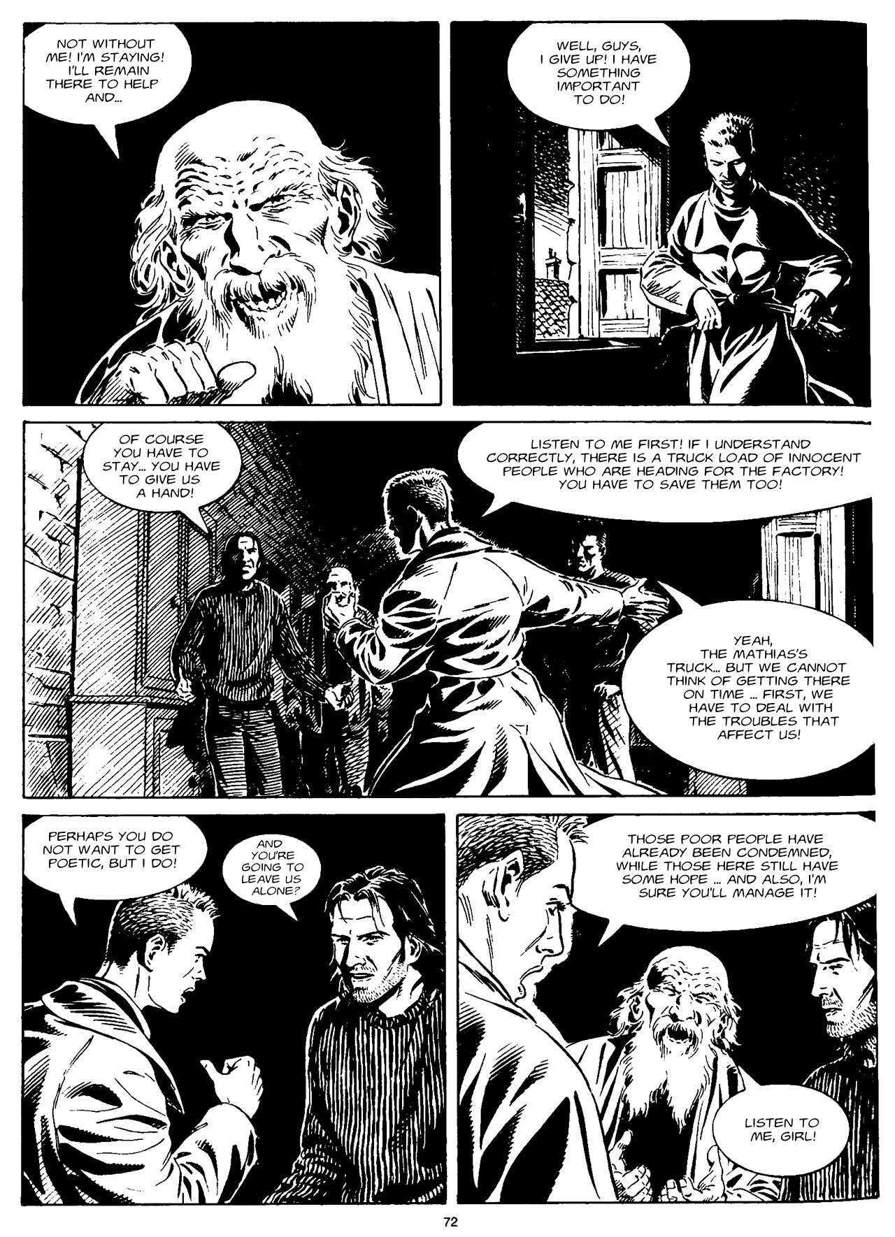 Read online Dampyr (2000) comic -  Issue #11 - 72
