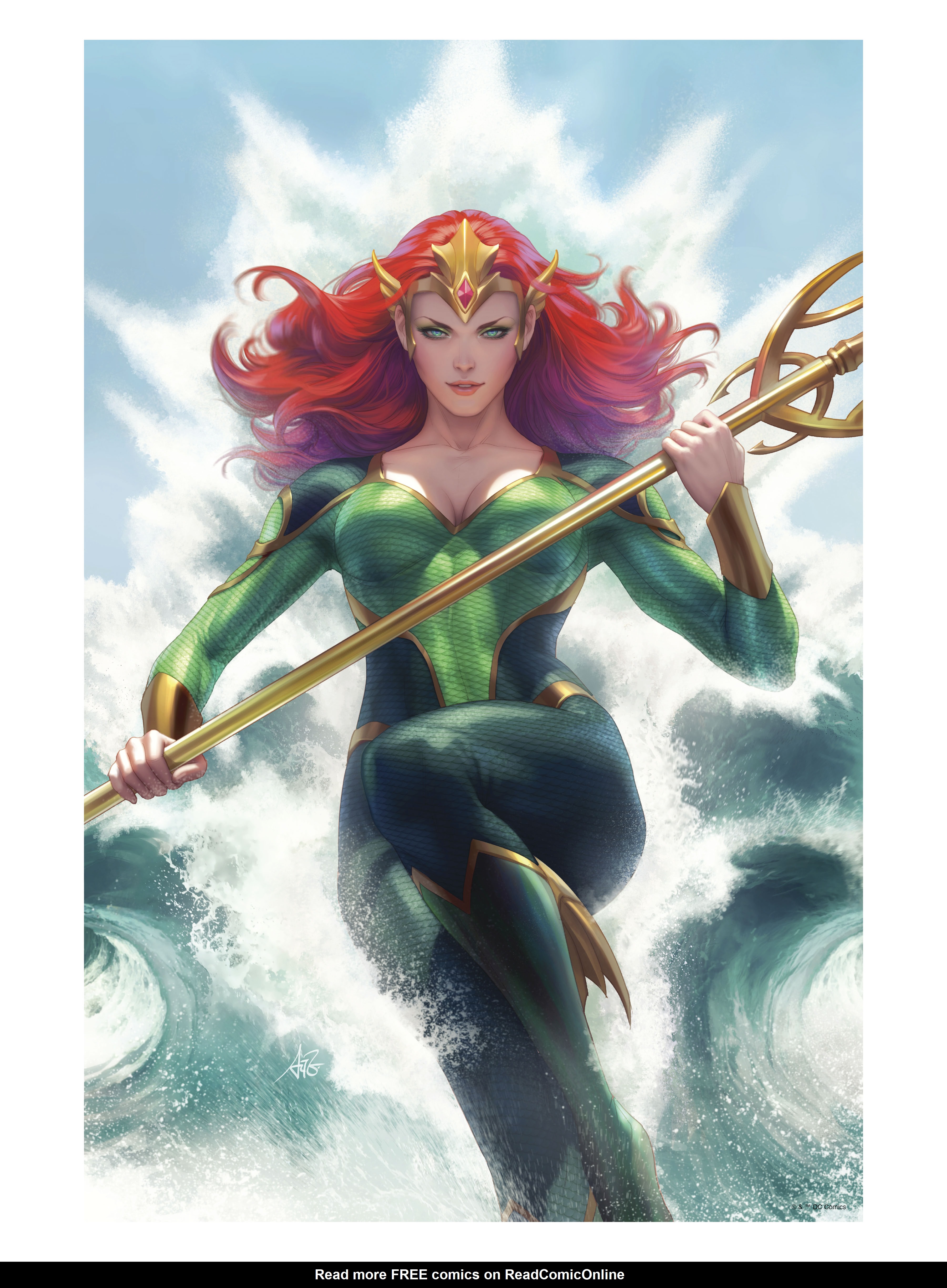 Read online DC Poster Portfolio: Stanley Artgerm Lau comic -  Issue # Full - 35