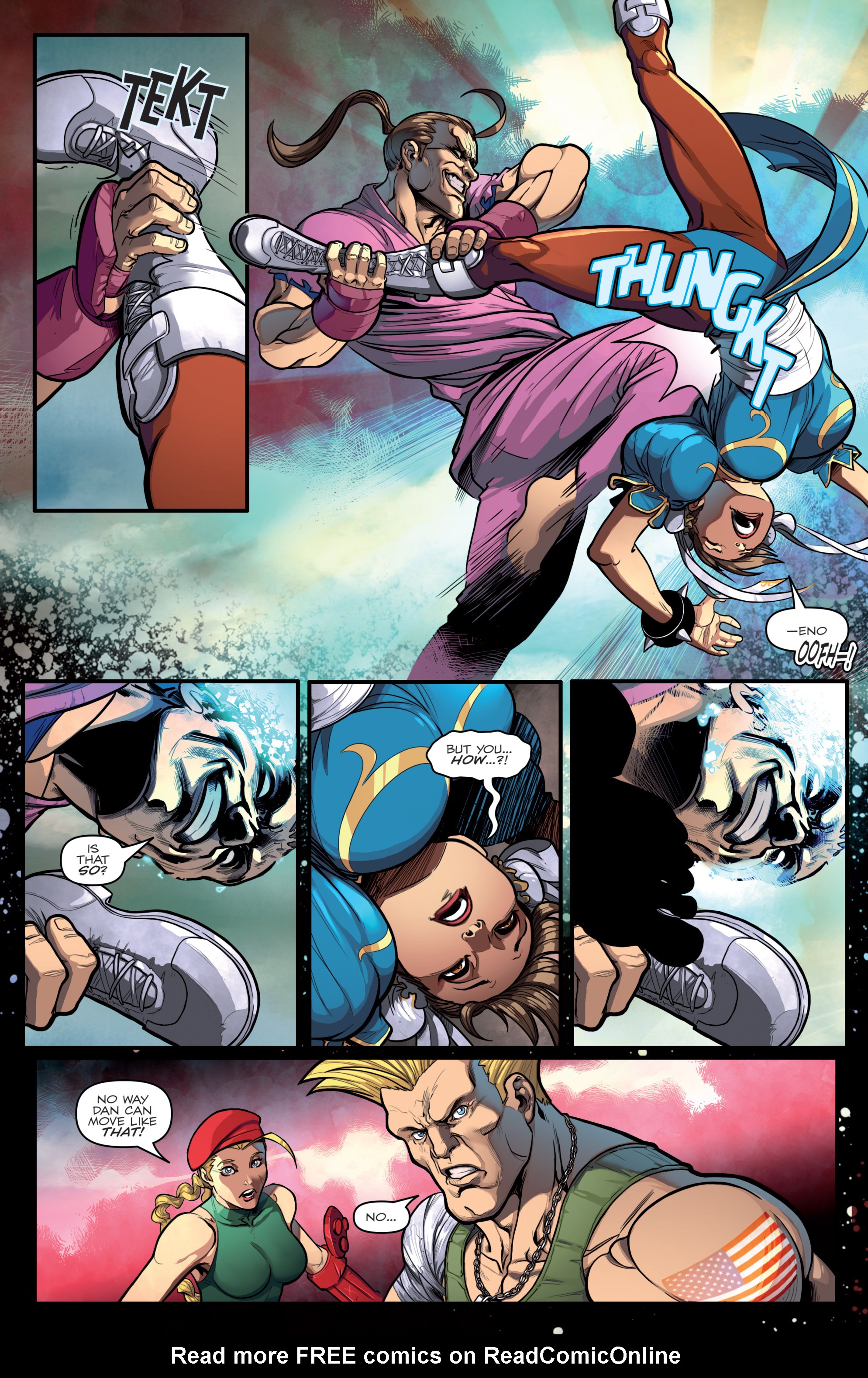 Read online Street Fighter X G.I. Joe comic -  Issue #2 - 11