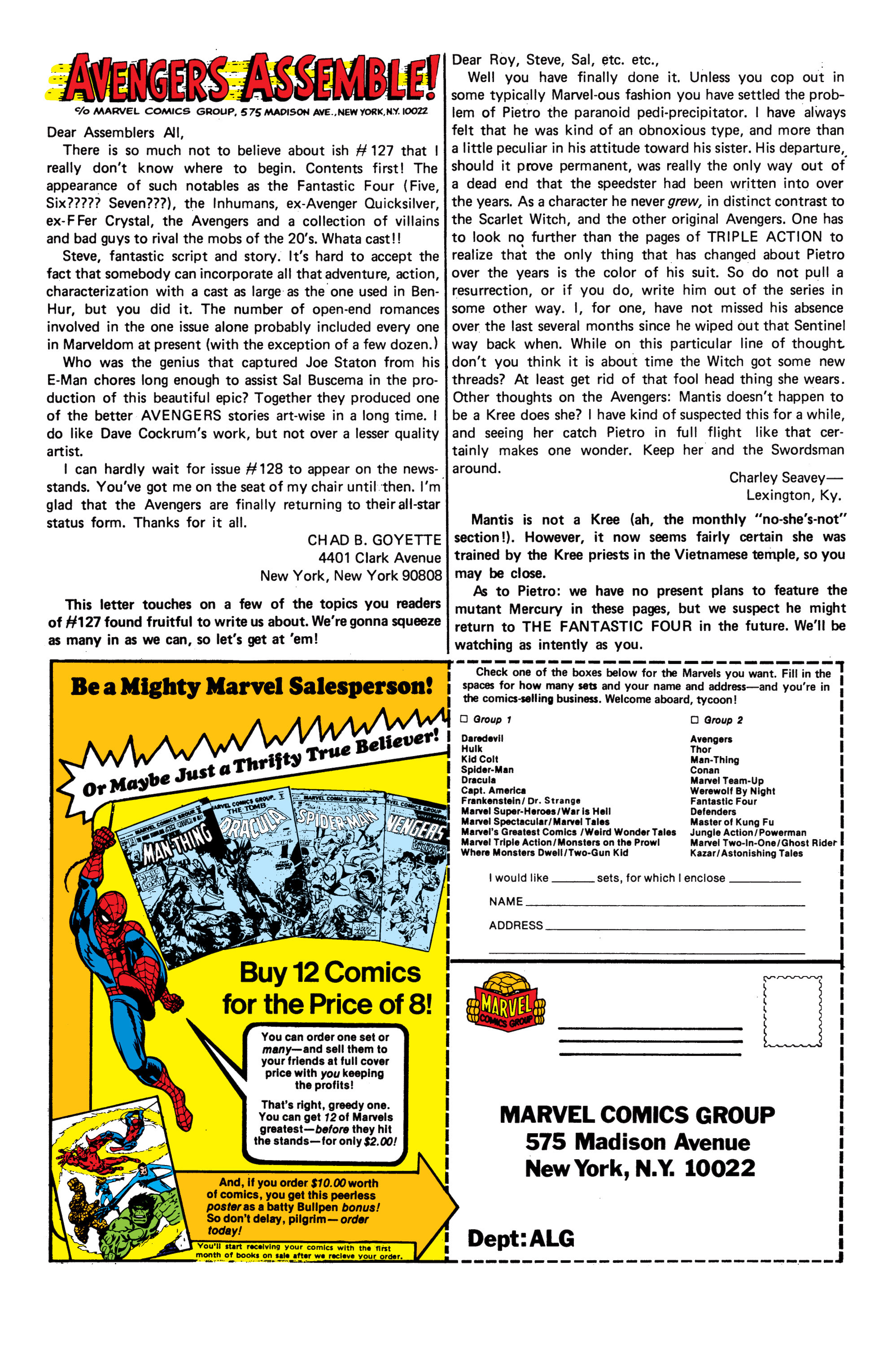 Read online The Avengers (1963) comic -  Issue #131 - 19