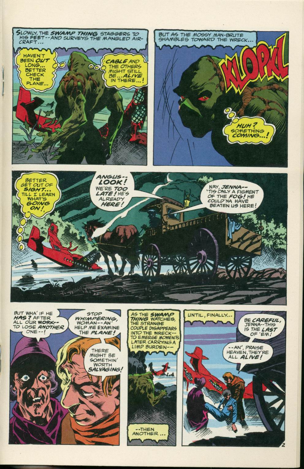 Read online Roots of the Swamp Thing comic -  Issue #2 - 27