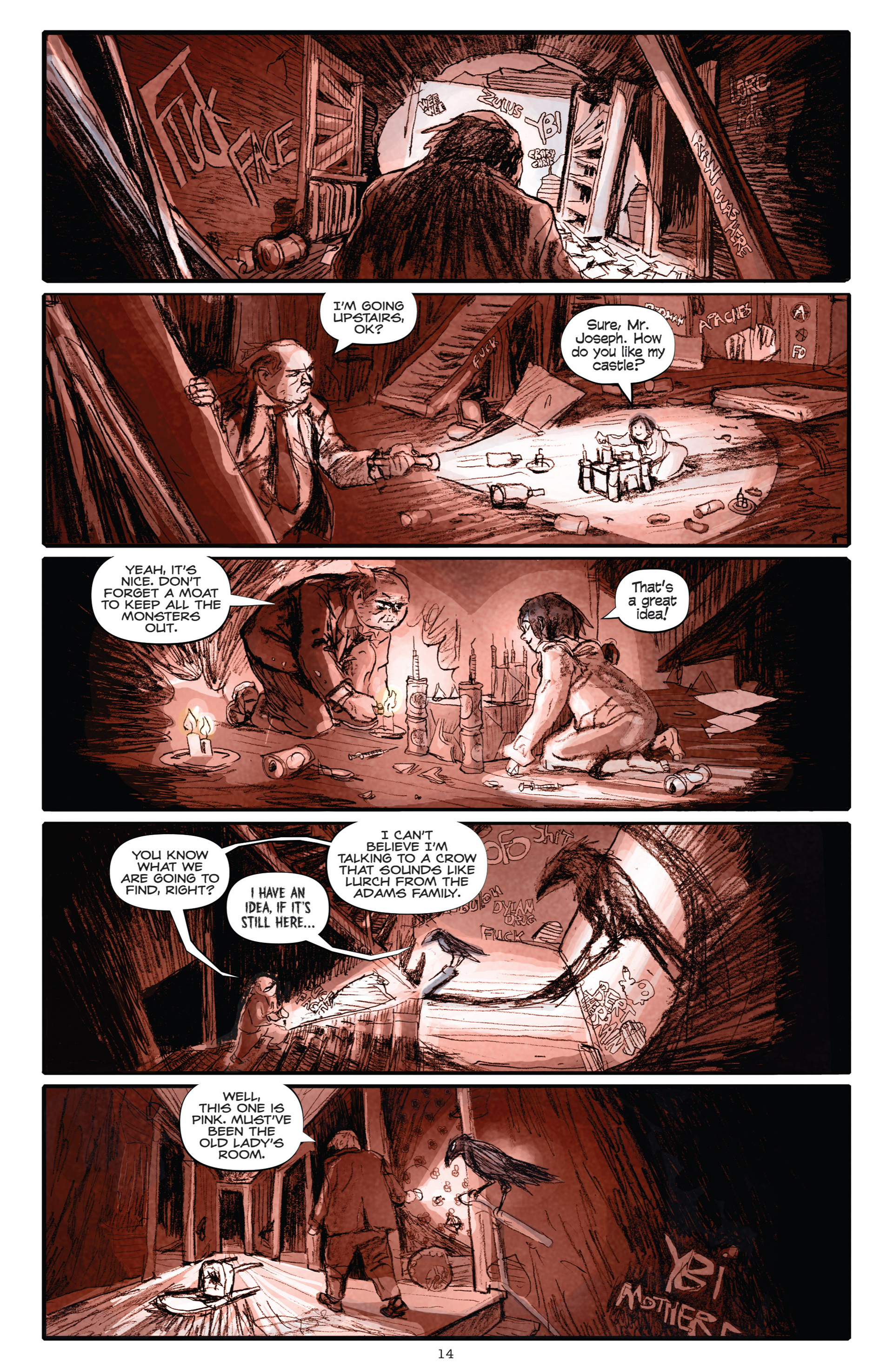 Read online The Crow: Curare comic -  Issue #3 - 17