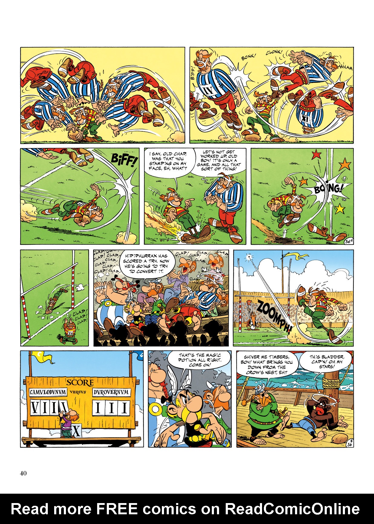 Read online Asterix comic -  Issue #8 - 41