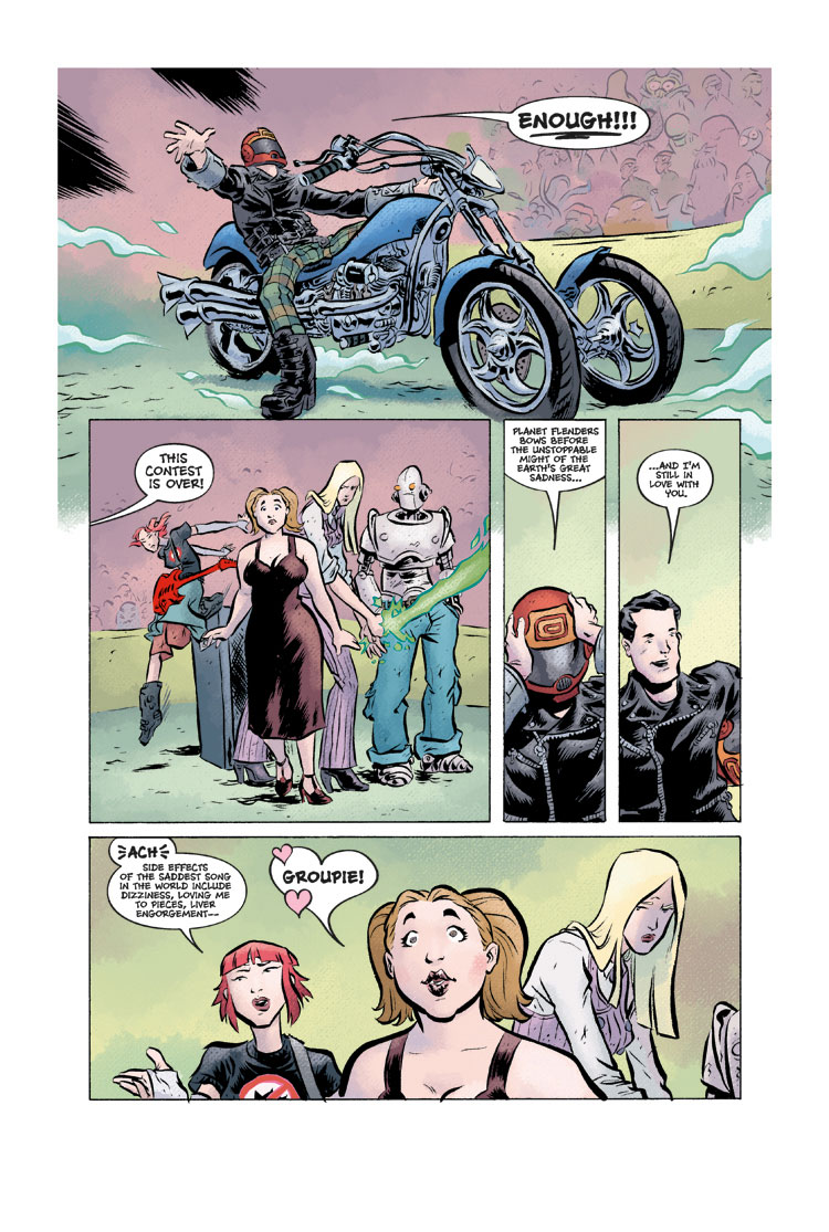 Read online MySpace Dark Horse Presents comic -  Issue #3 - 7