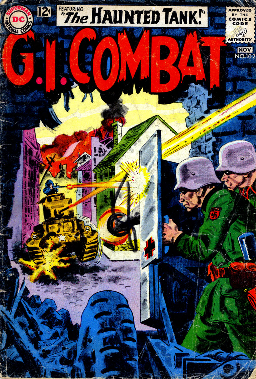 Read online G.I. Combat (1952) comic -  Issue #102 - 1