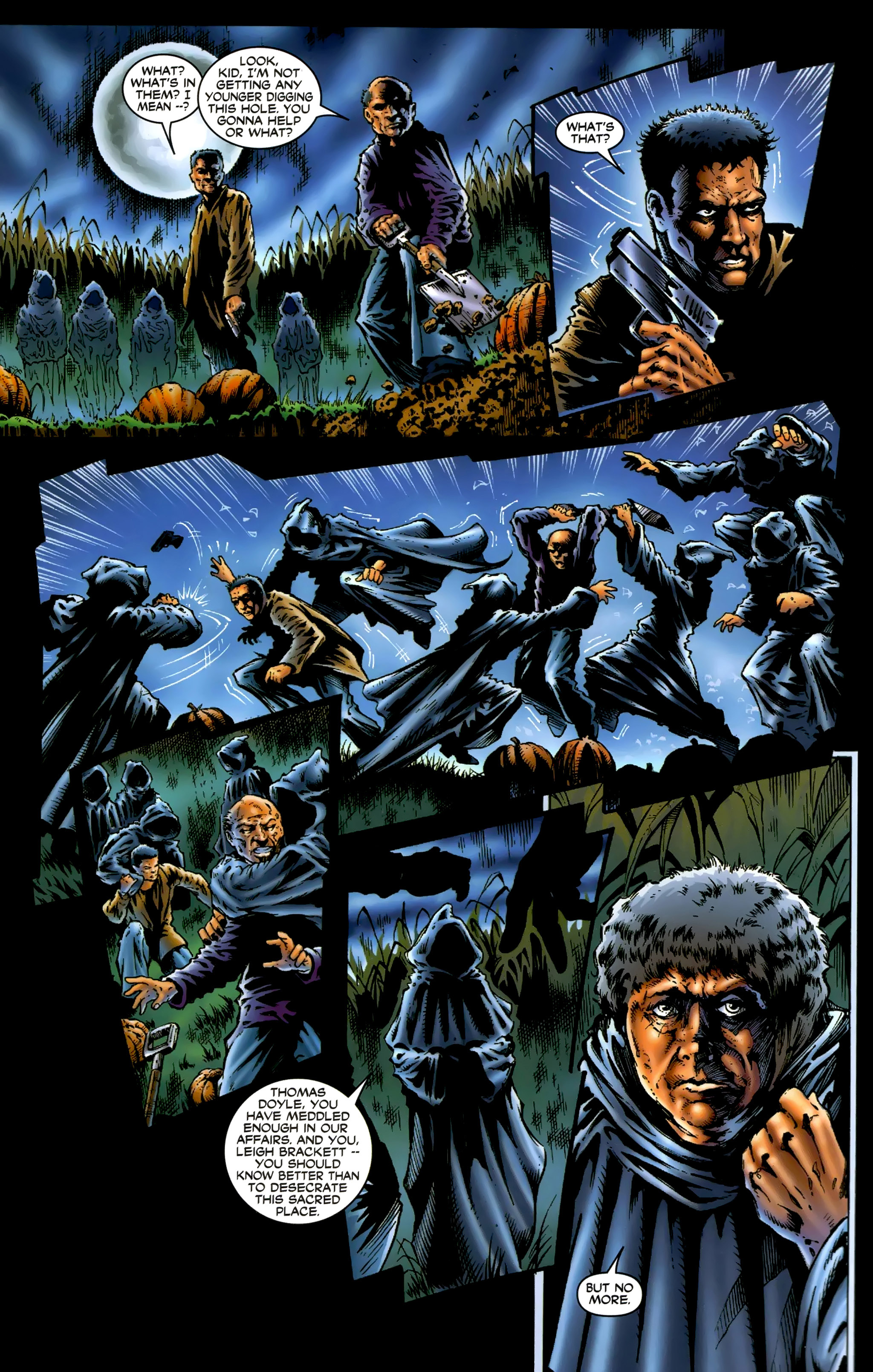 Read online Halloween II: The Blackest Eyes comic -  Issue # Full - 17