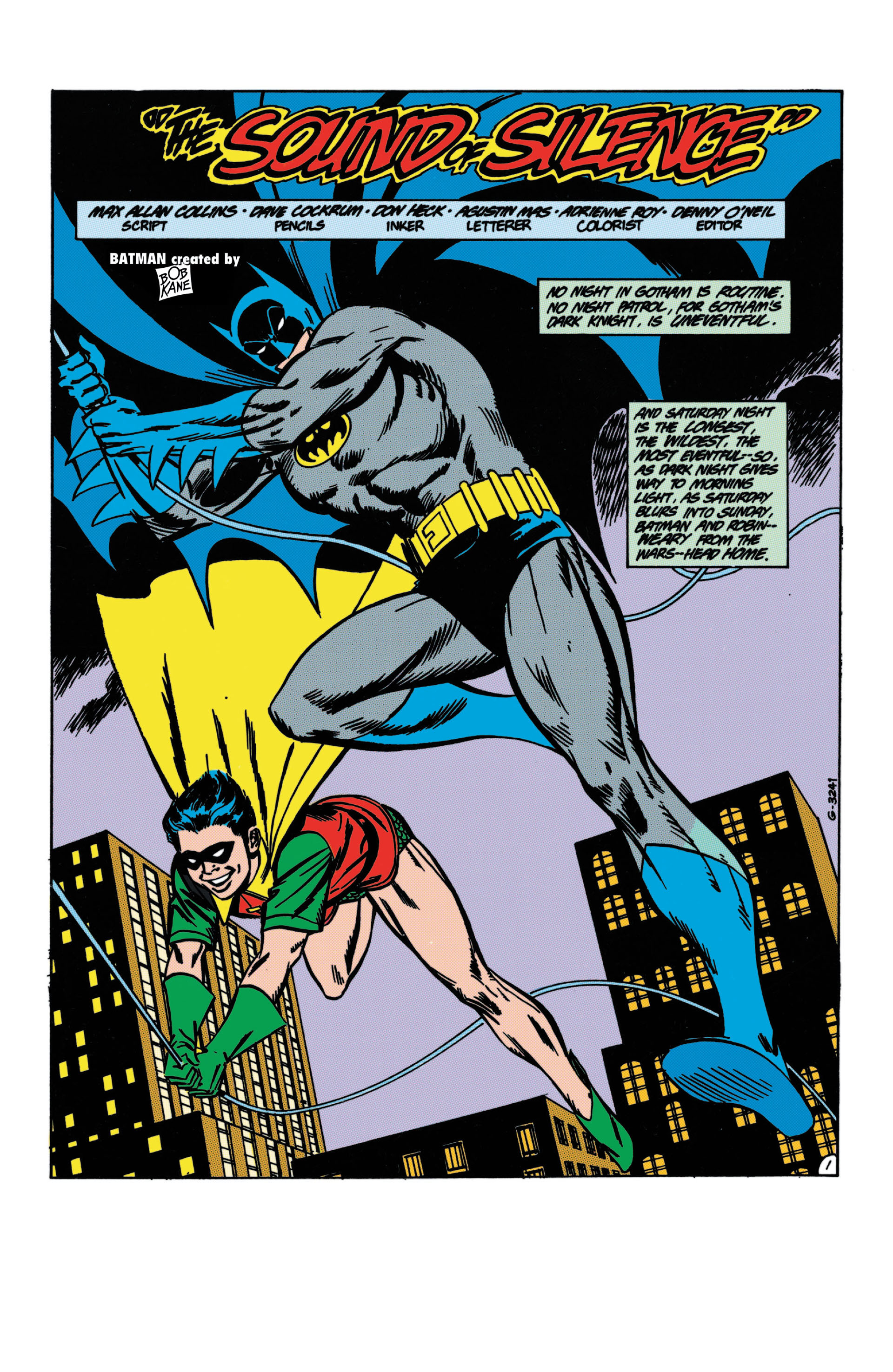 Read online Batman (1940) comic -  Issue #412 - 2