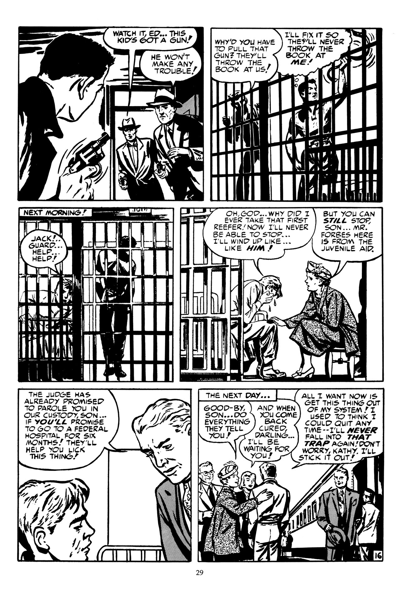 Read online Teen-Aged Dope Slaves and Reform School Girls comic -  Issue # TPB - 31