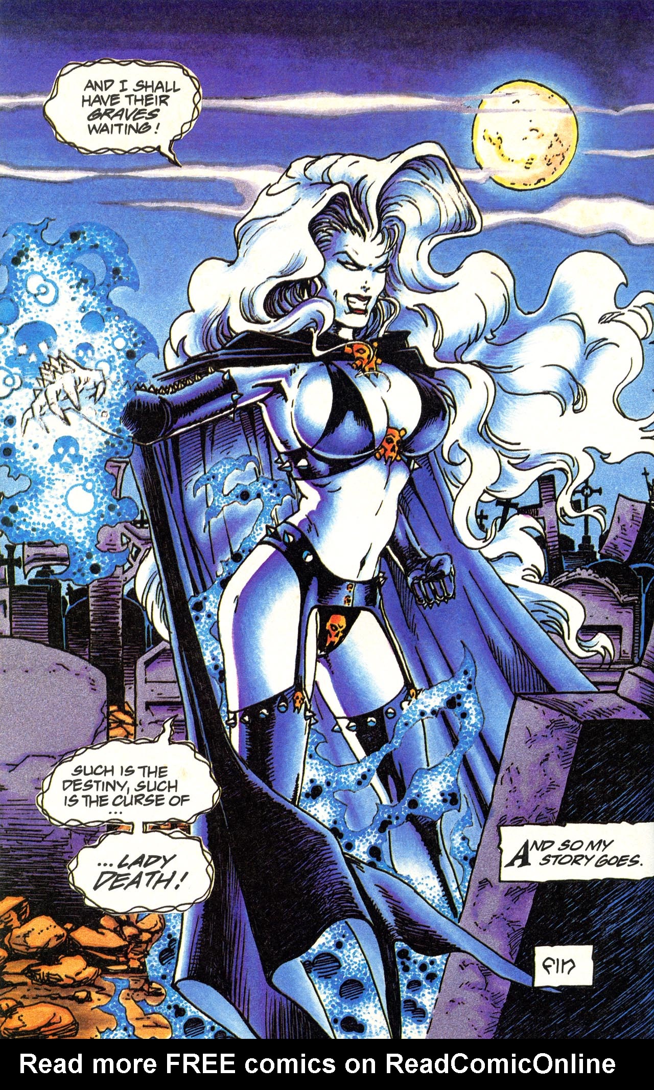 Read online Lady Death (1994) comic -  Issue # TPB - 75