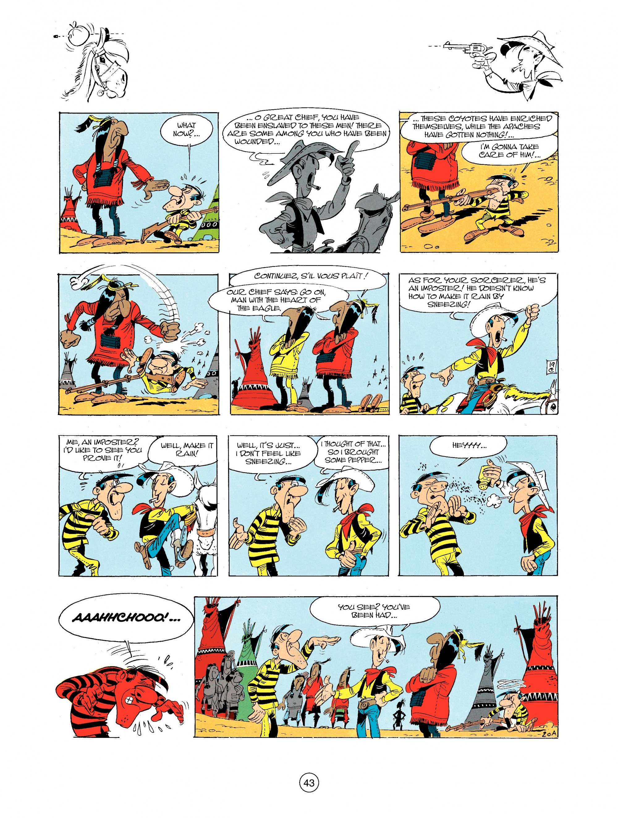 Read online A Lucky Luke Adventure comic -  Issue #34 - 43