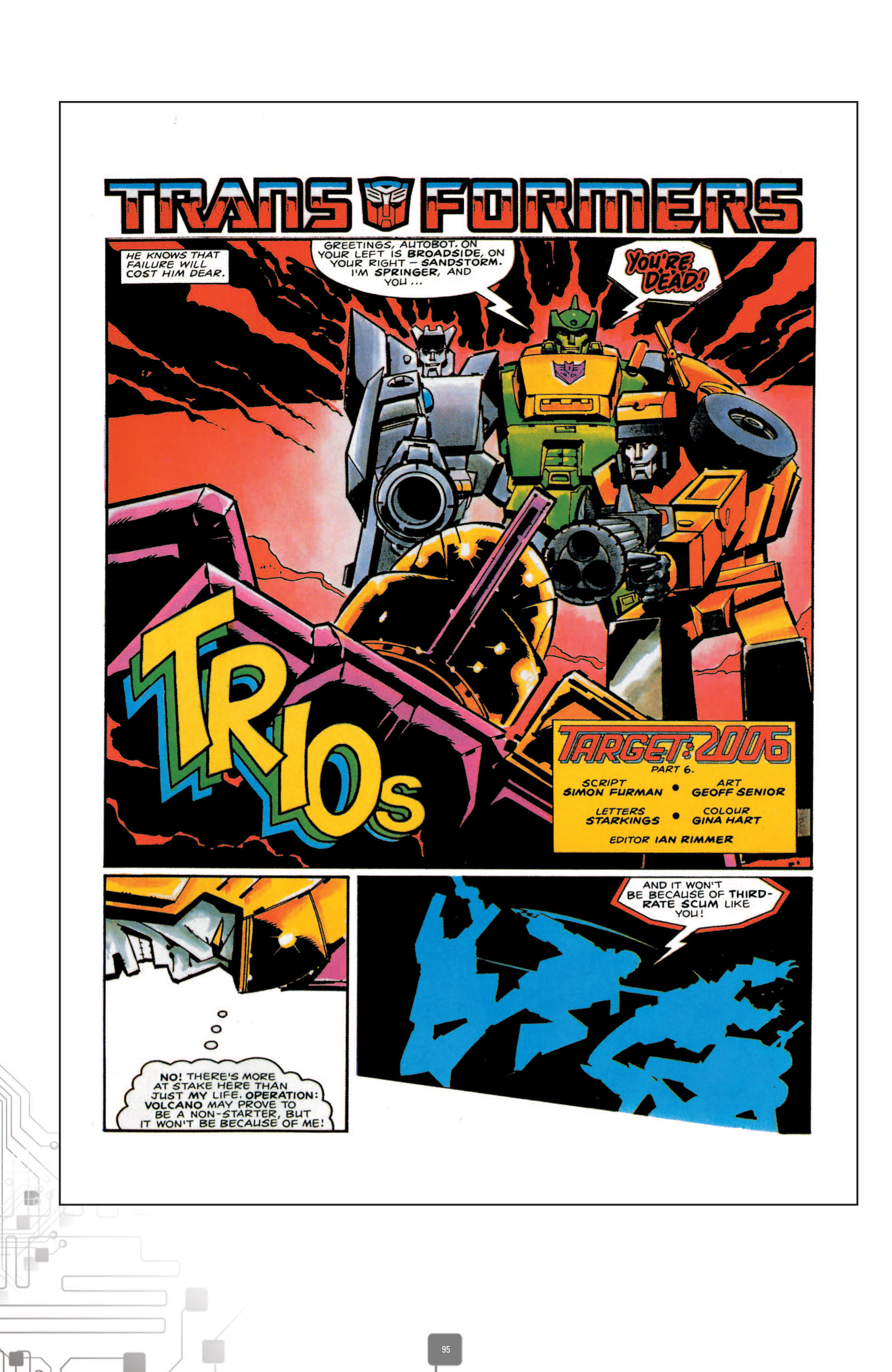 Read online The Transformers Classics UK comic -  Issue # TPB 3 - 96