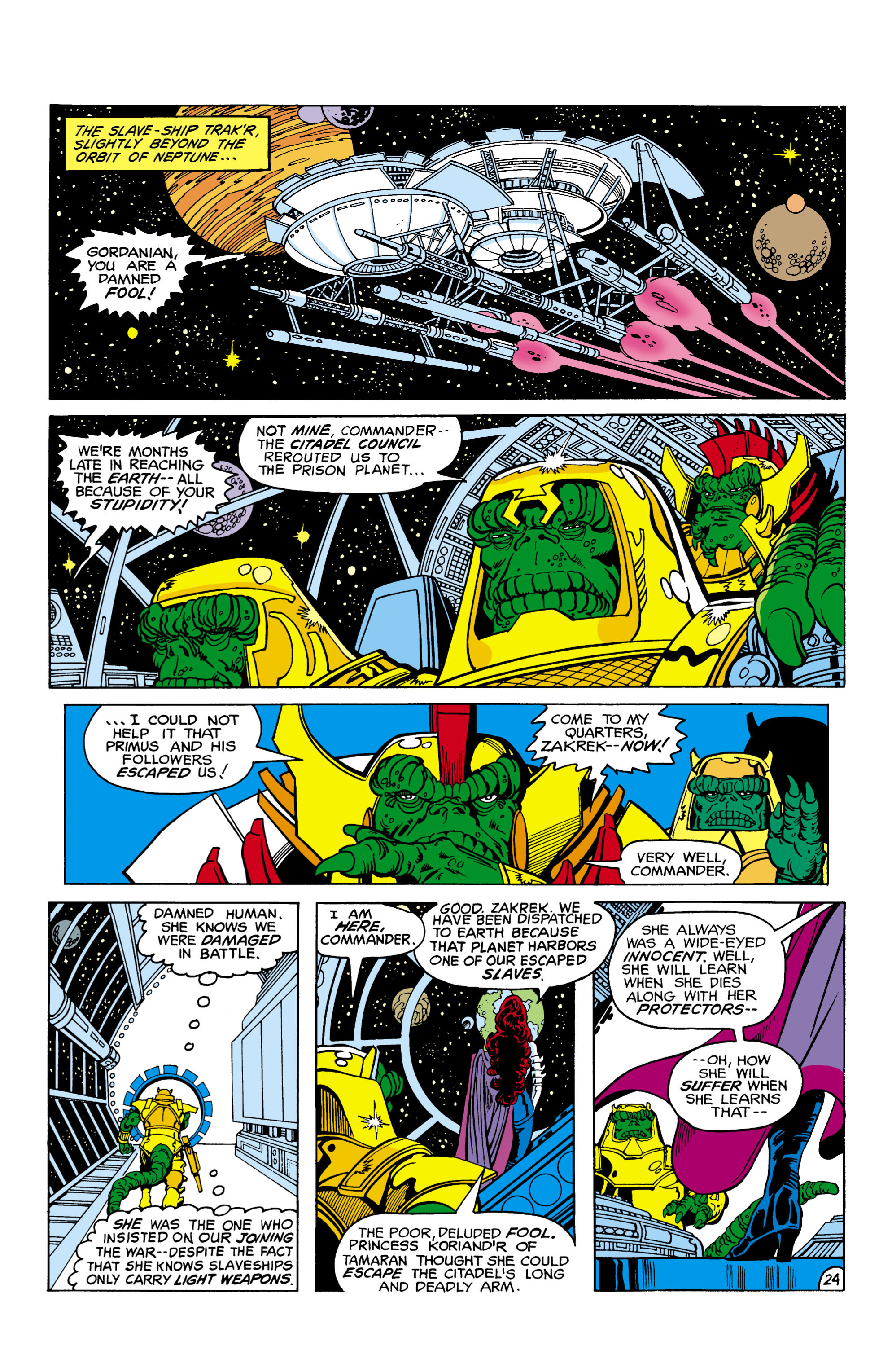 Read online The New Teen Titans (1980) comic -  Issue #22 - 25
