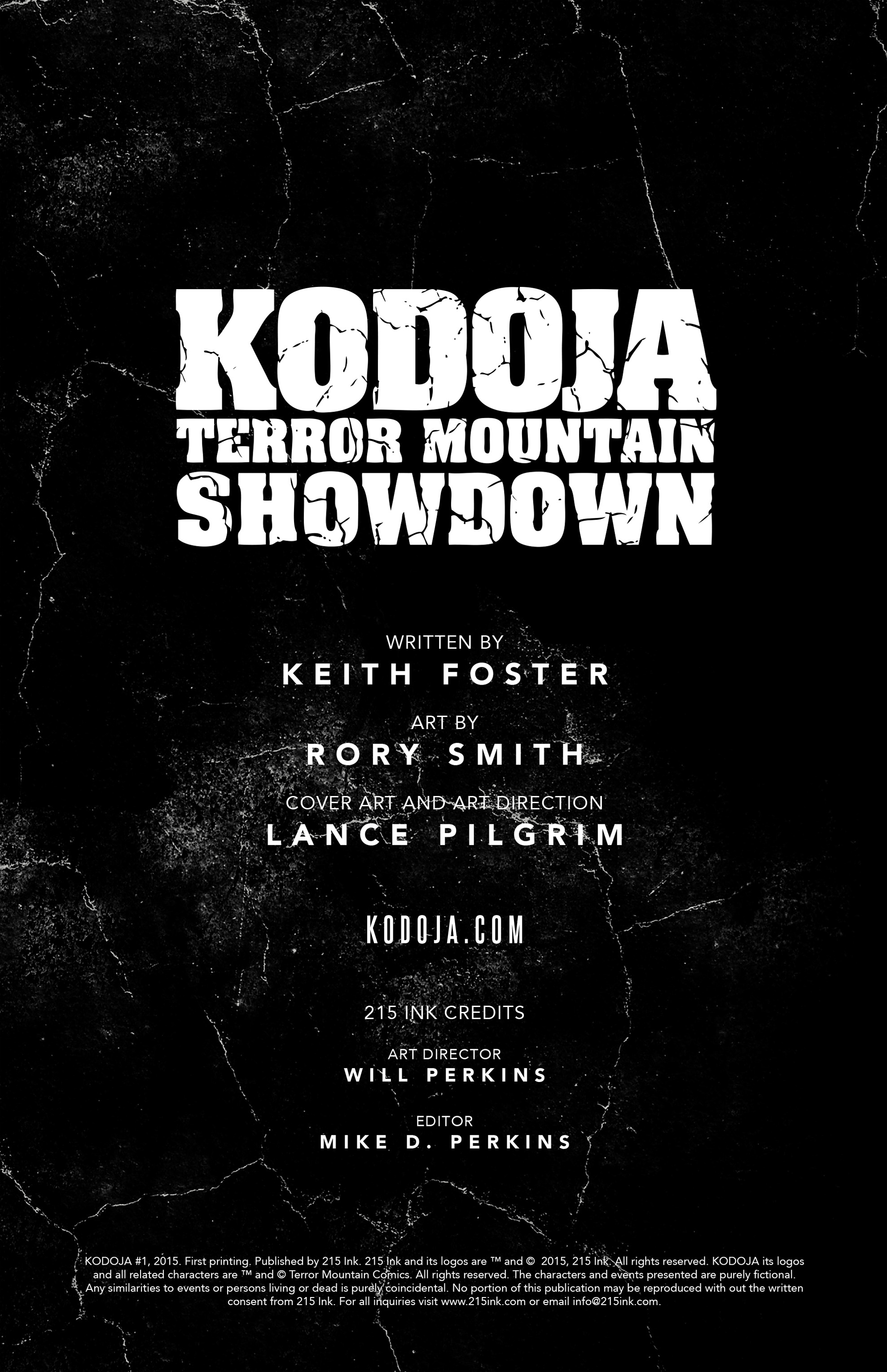 Read online Kodoja (2015) comic -  Issue #1 - 2
