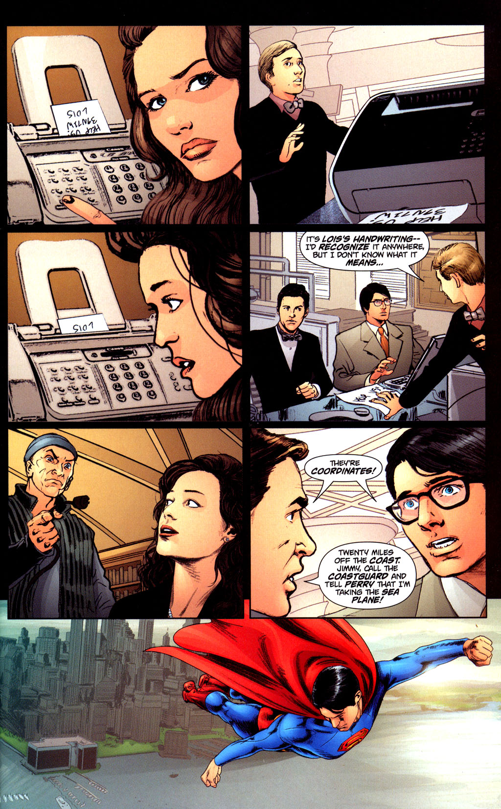 Read online Superman Returns:  The Official Movie Adaptation comic -  Issue # Full - 49