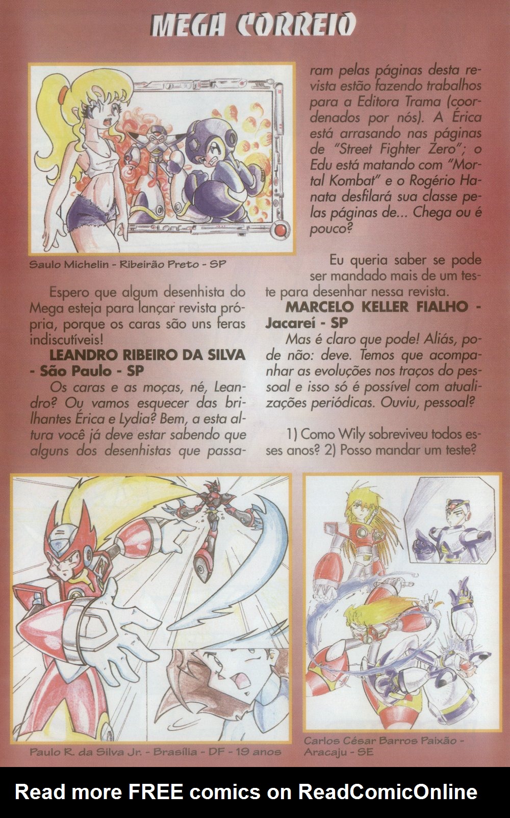 Read online Novas Aventuras de Megaman comic -  Issue #14 - 15