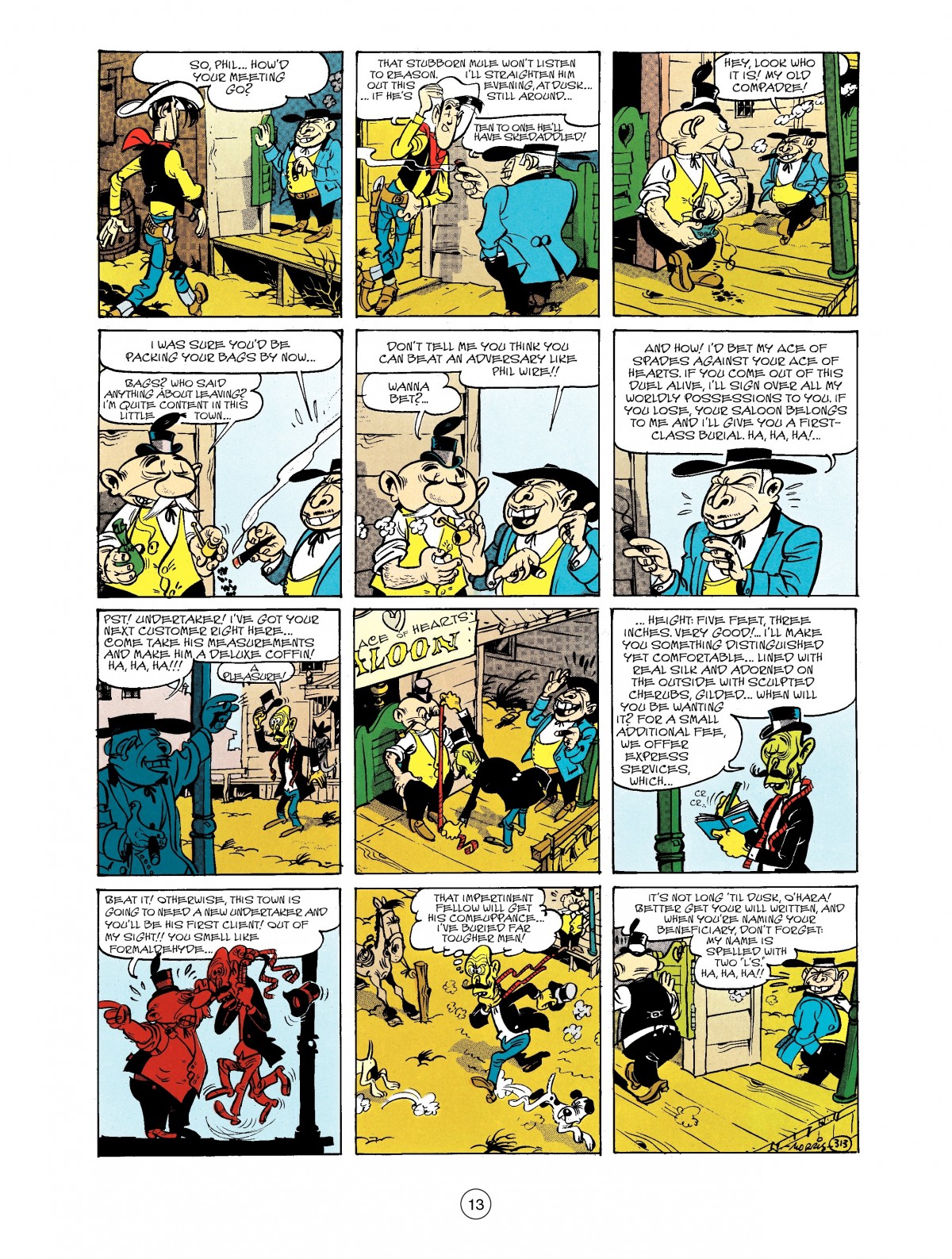 Read online A Lucky Luke Adventure comic -  Issue #40 - 13