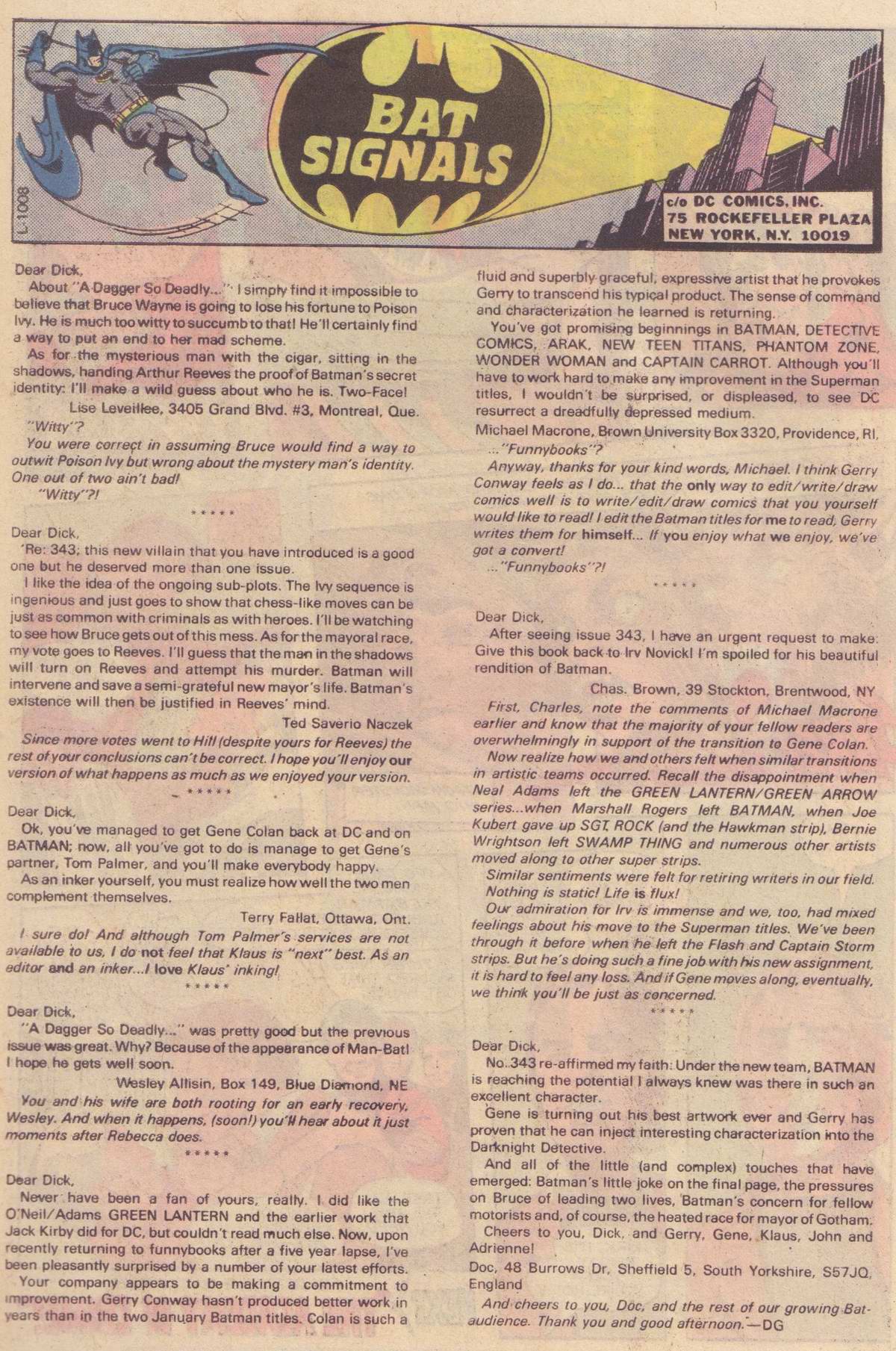 Read online Batman (1940) comic -  Issue #348 - 21