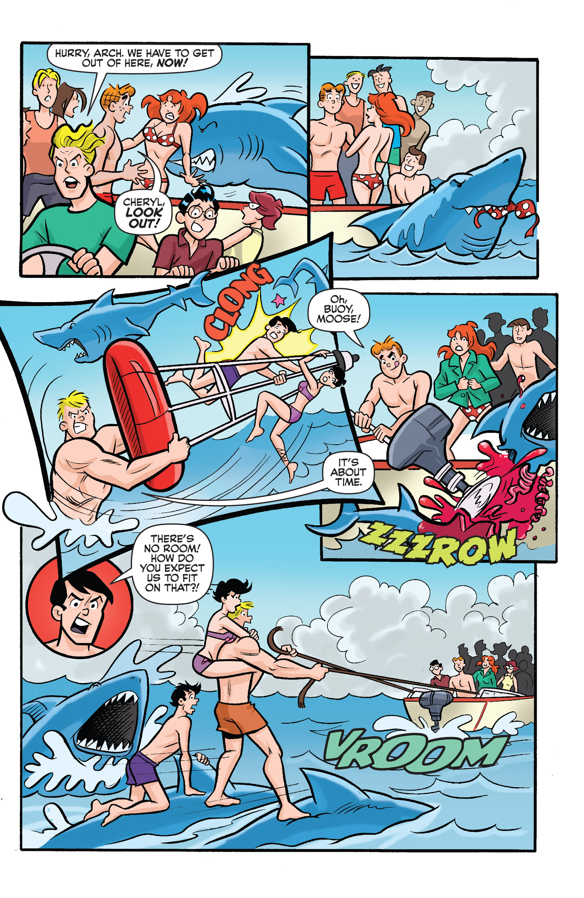 Read online Archie vs. Sharknado comic -  Issue #Archie vs. Sharknado Full - 23
