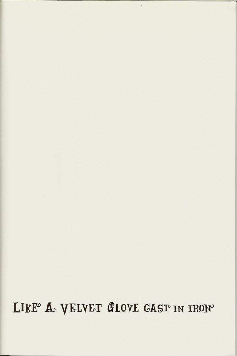 Read online Like A Velvet Glove Cast In Iron comic -  Issue # TPB - 2