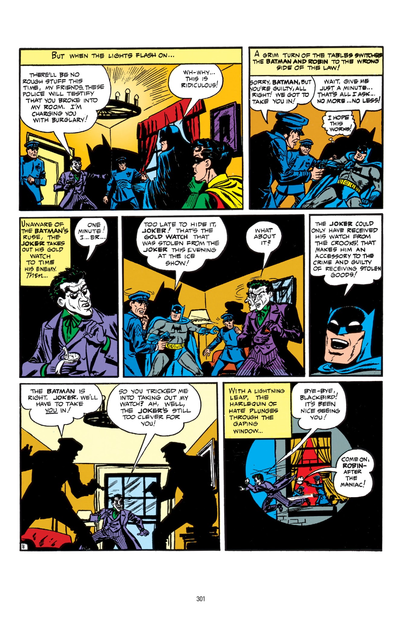 Read online Batman: The Golden Age Omnibus comic -  Issue # TPB 3 - 301