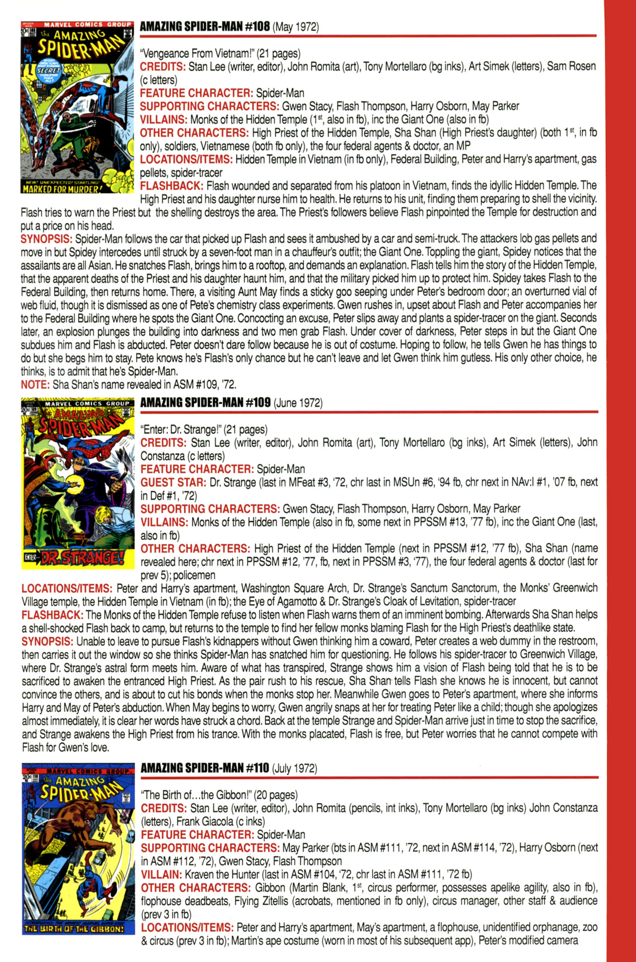 Read online Official Index to the Marvel Universe comic -  Issue #3 - 5