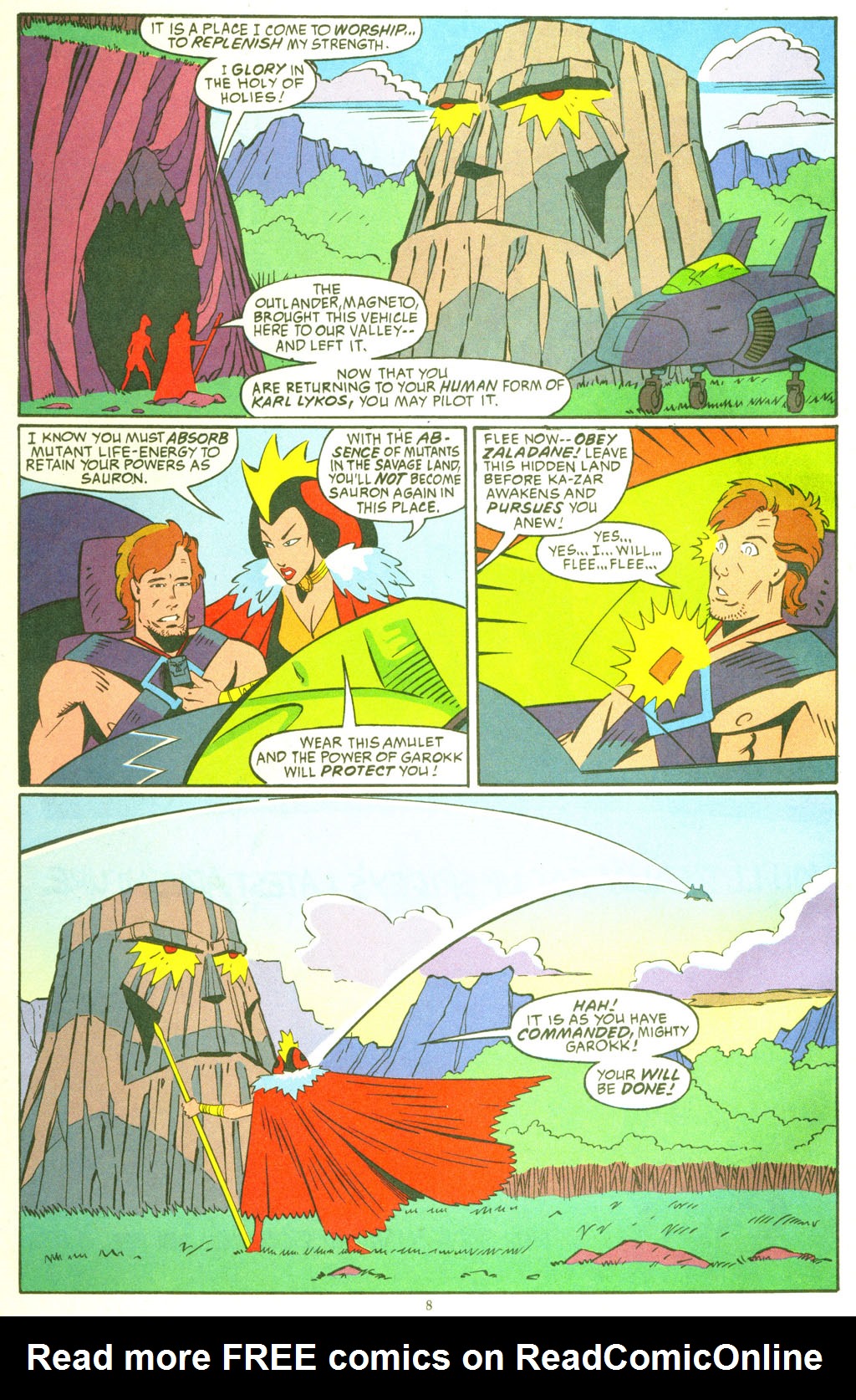 Read online X-Men Adventures (1995) comic -  Issue #8 - 7
