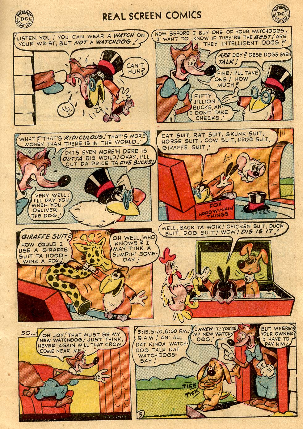 Read online Real Screen Comics comic -  Issue #58 - 5